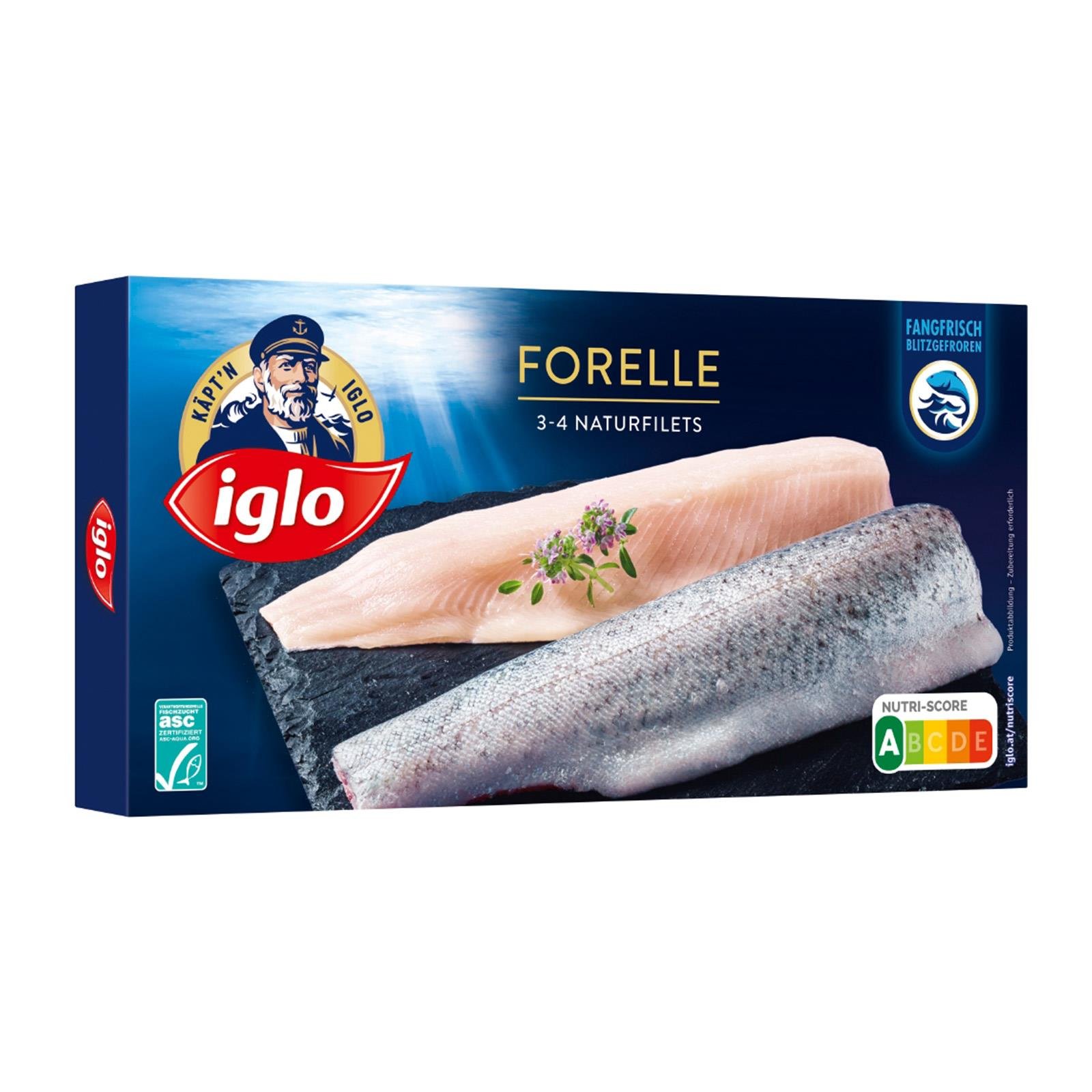 Iglo Forelle Naturfilets