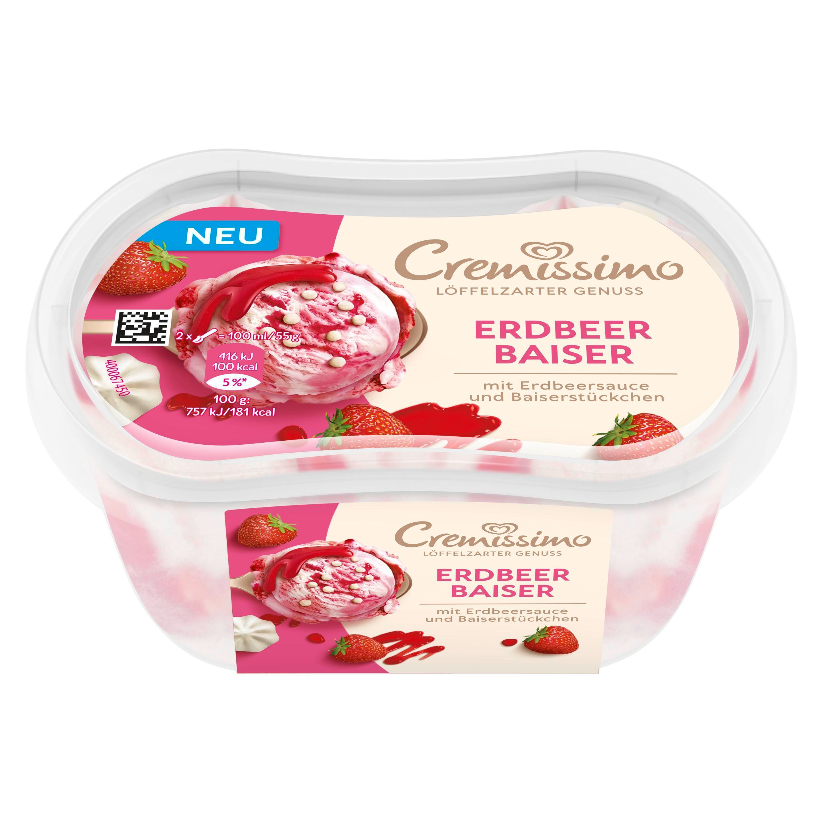 Eskimo Cremissimo Erdbeer Baiser