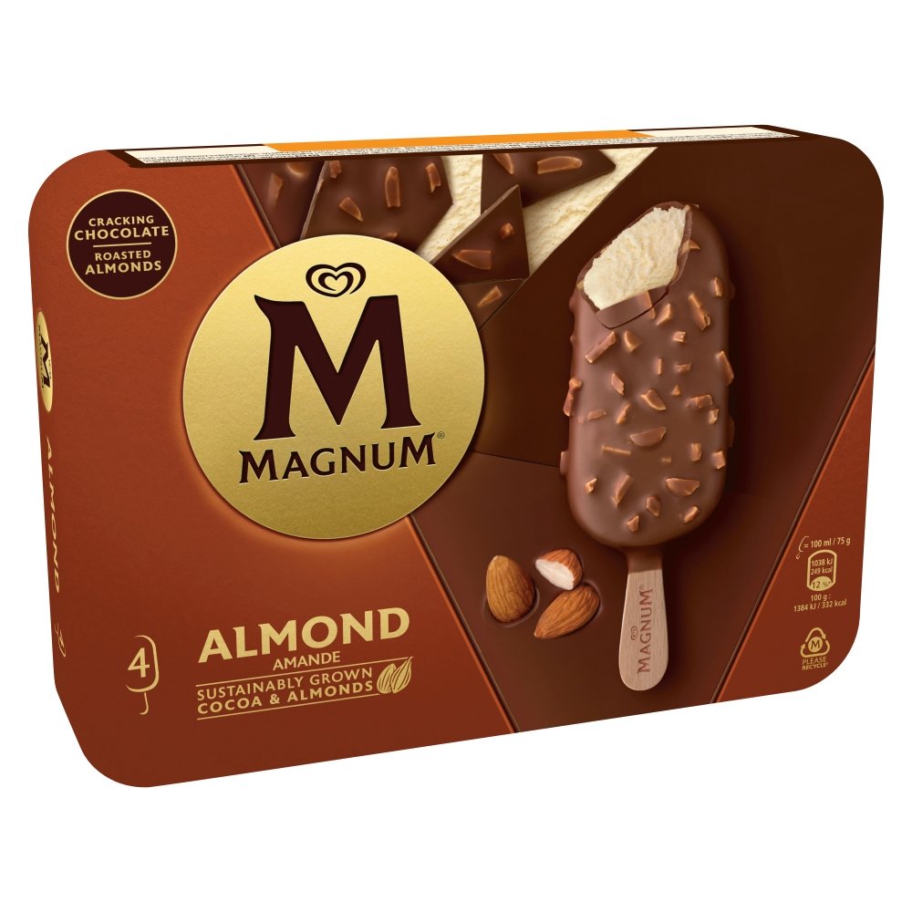 Eskimo Magnum Mandel 4er