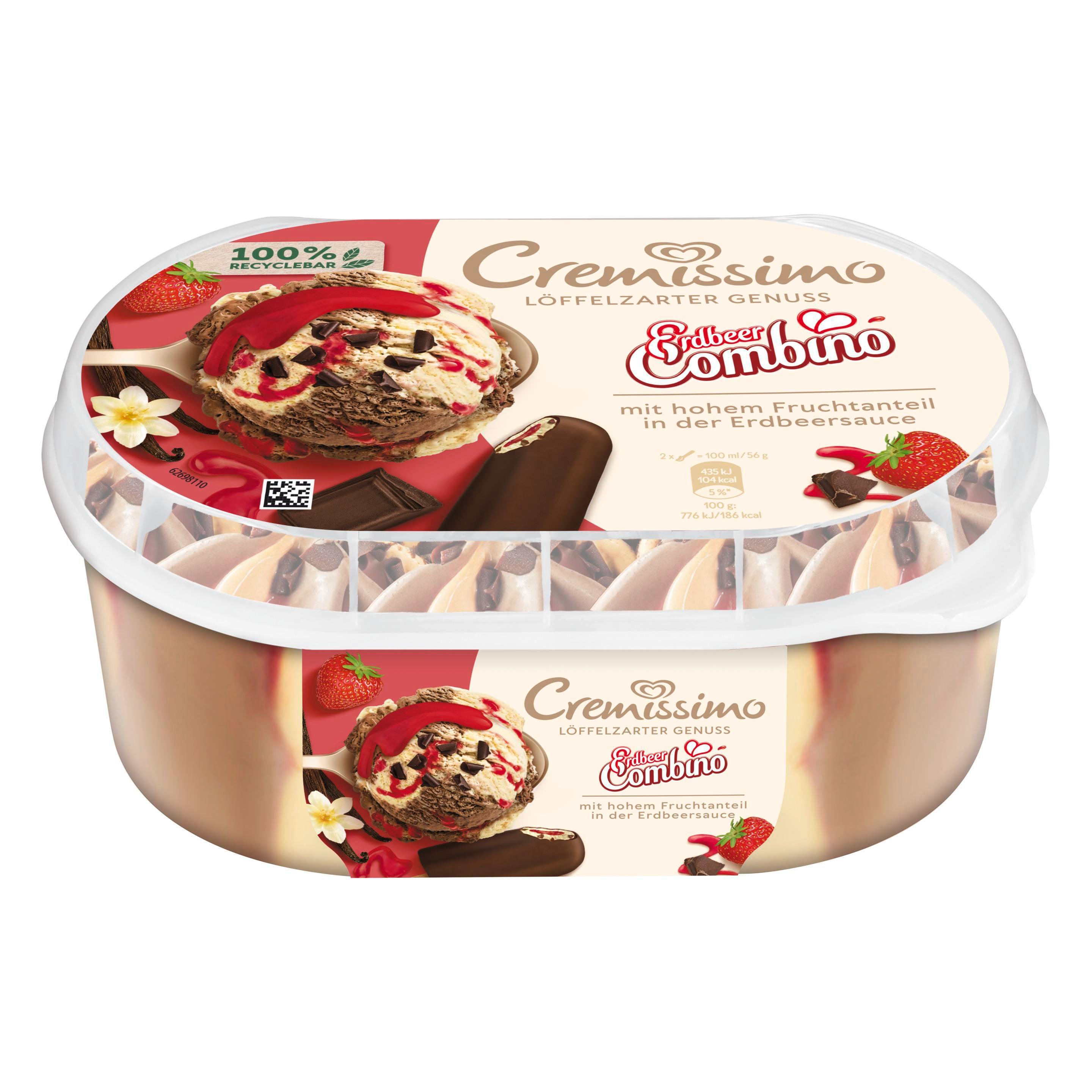 Eskimo Cremissimo Erdbeer-Combino