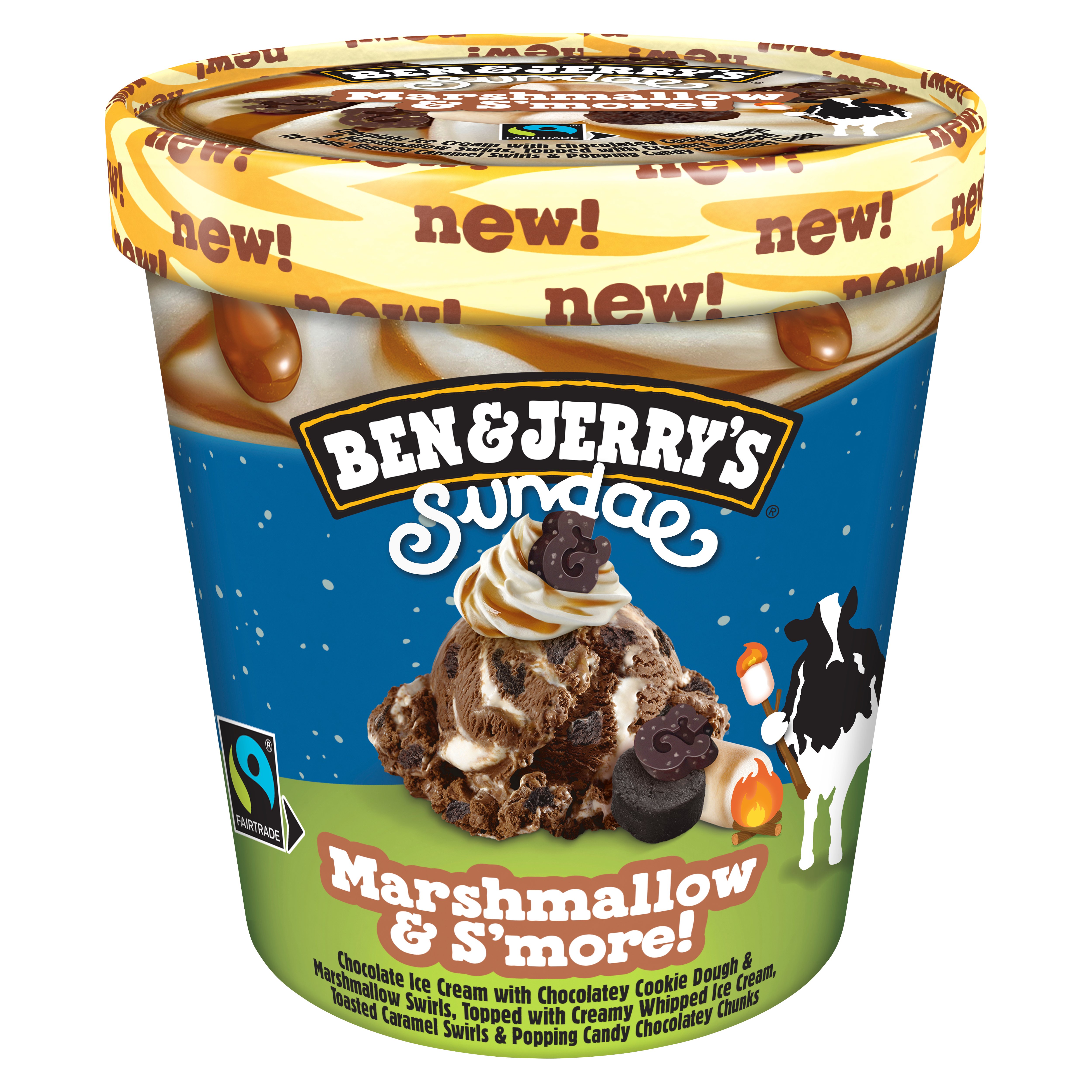 Ben & Jerry's Marshmallow & S'more