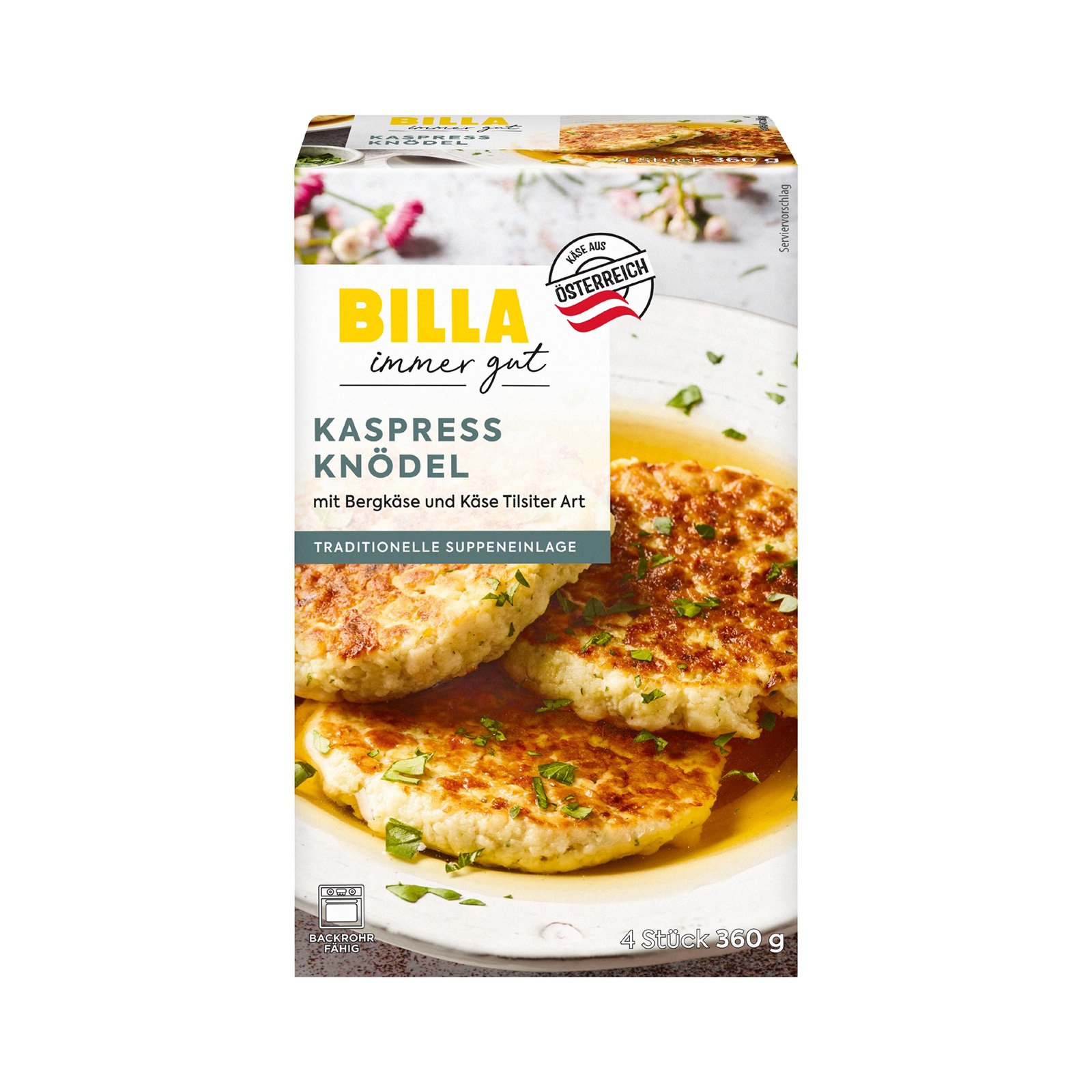 BILLA Kaspressknödel