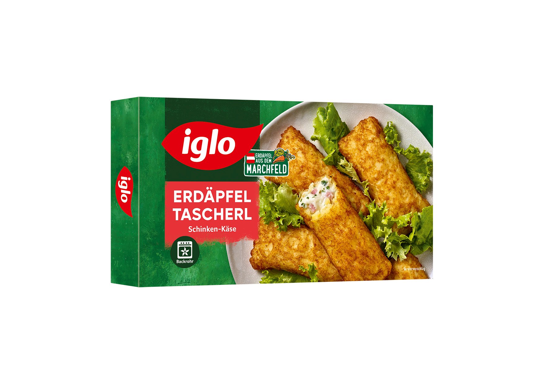 Iglo Schinken-Käse Erdäpfeltascherl