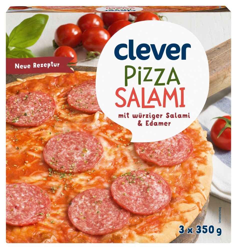Clever Pizza Salami 3er
