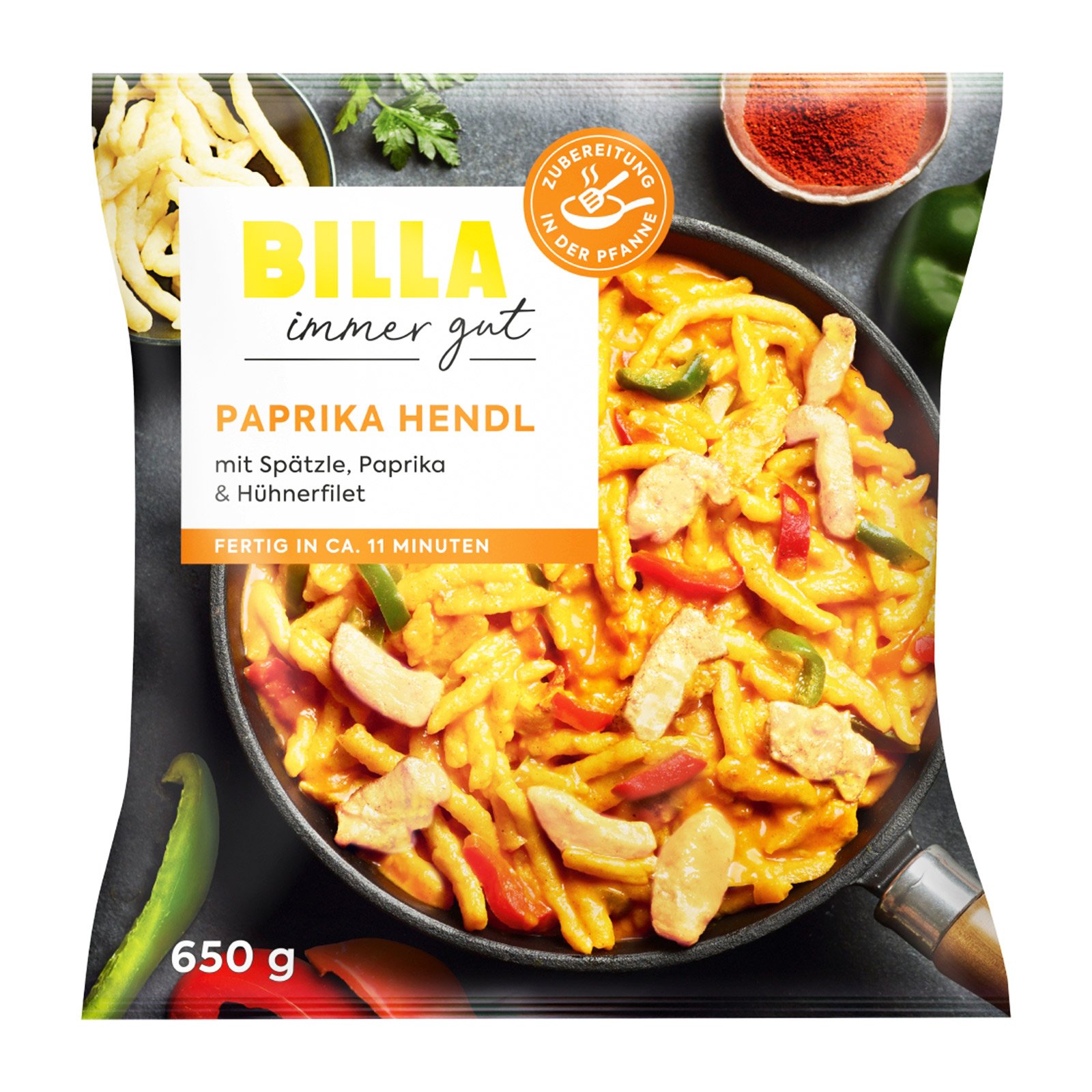 BILLA Paprikahendl