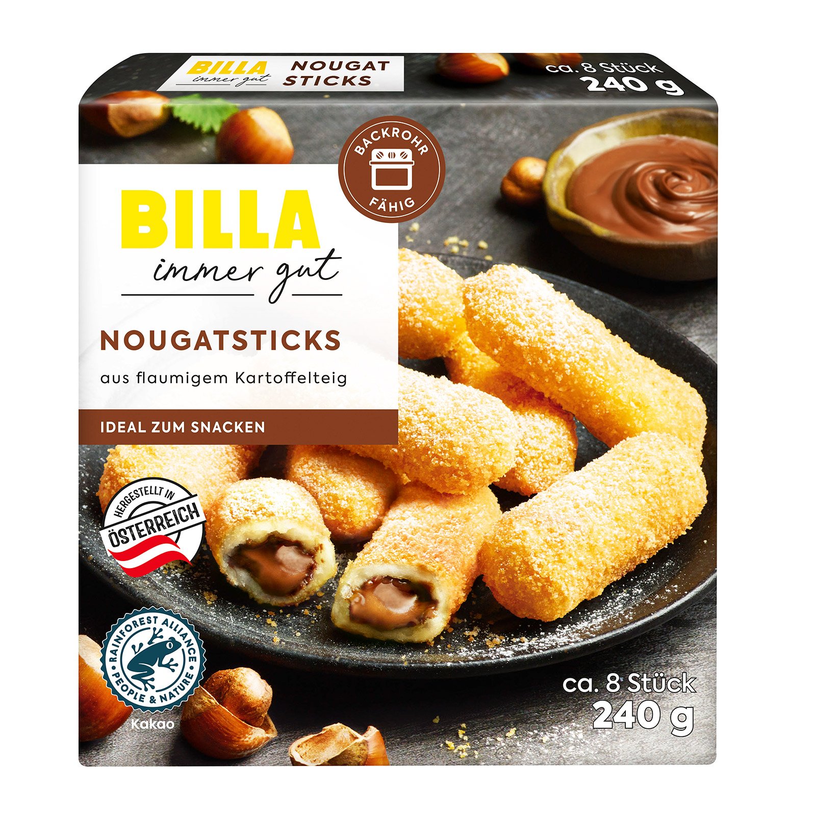 BILLA Nougatsticks