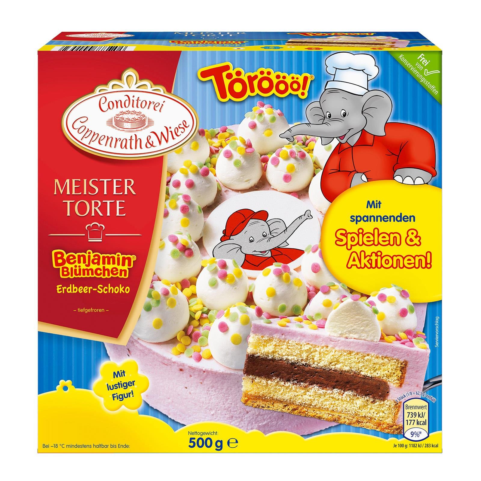 Coppenrath & Wiese Benjamin Blümchen Torte