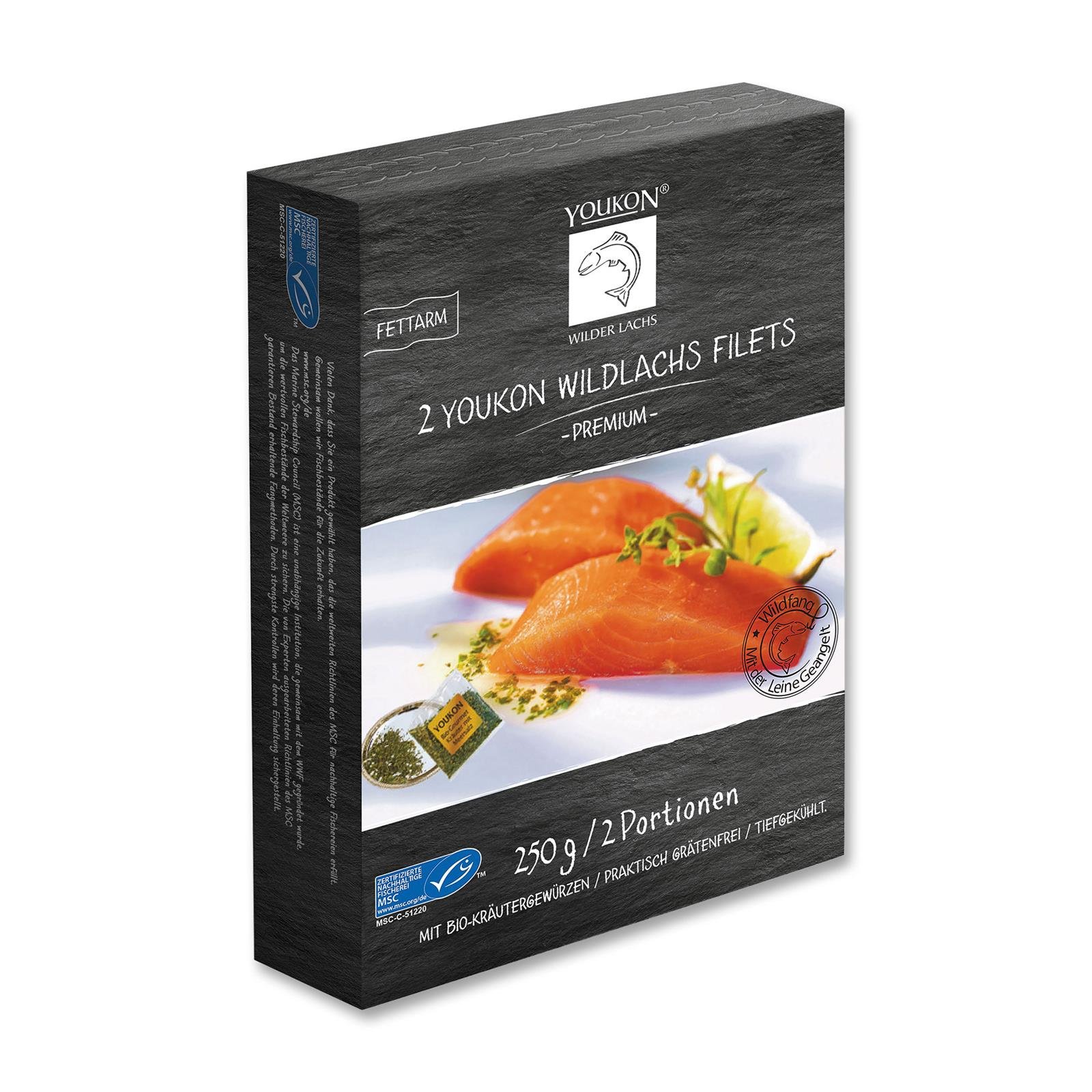 Youkon Wildlachs Filets