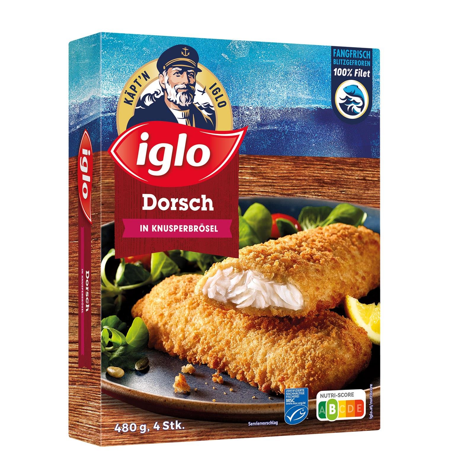 Iglo Dorsch in Knusperbrösel