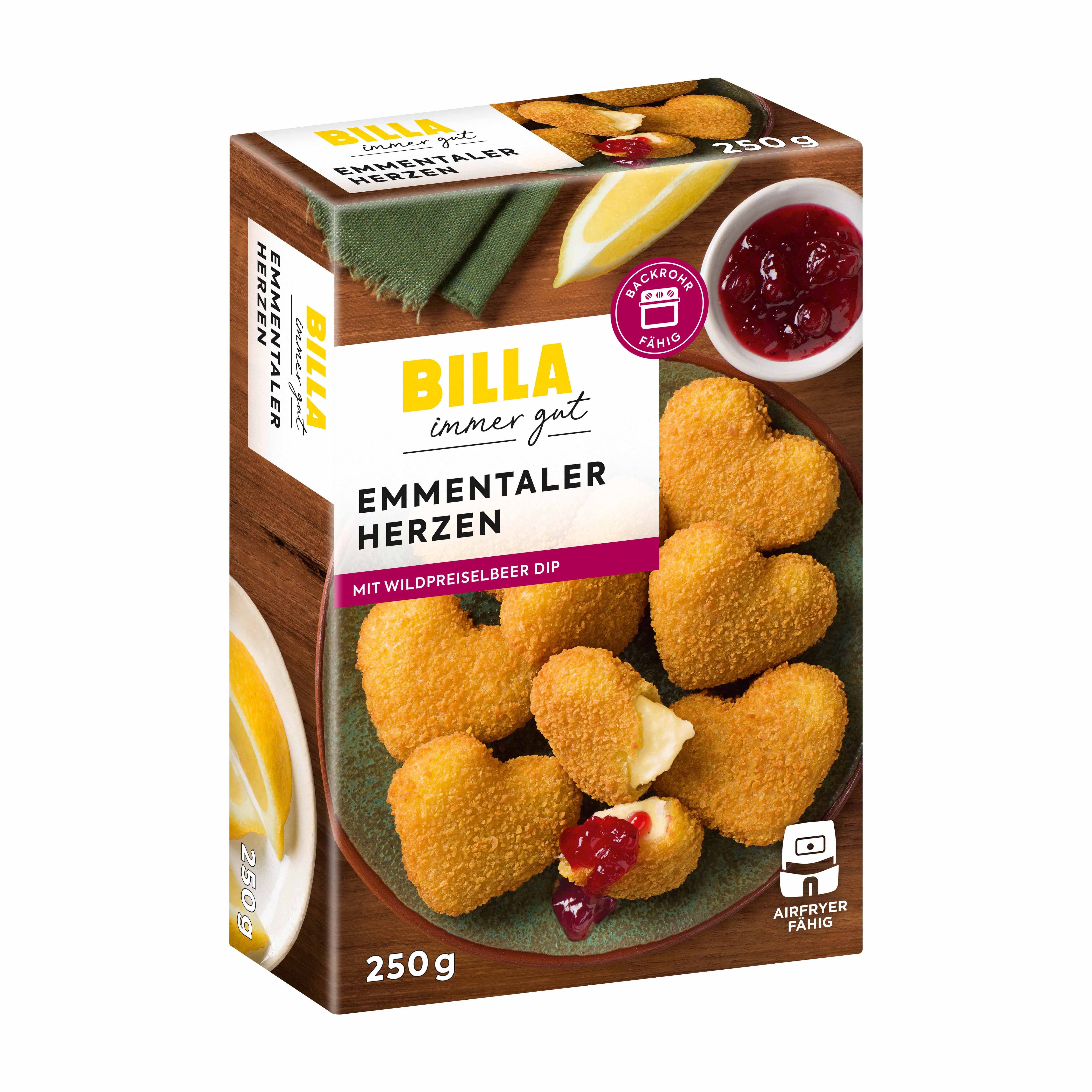 BILLA Emmentaler Herzen
