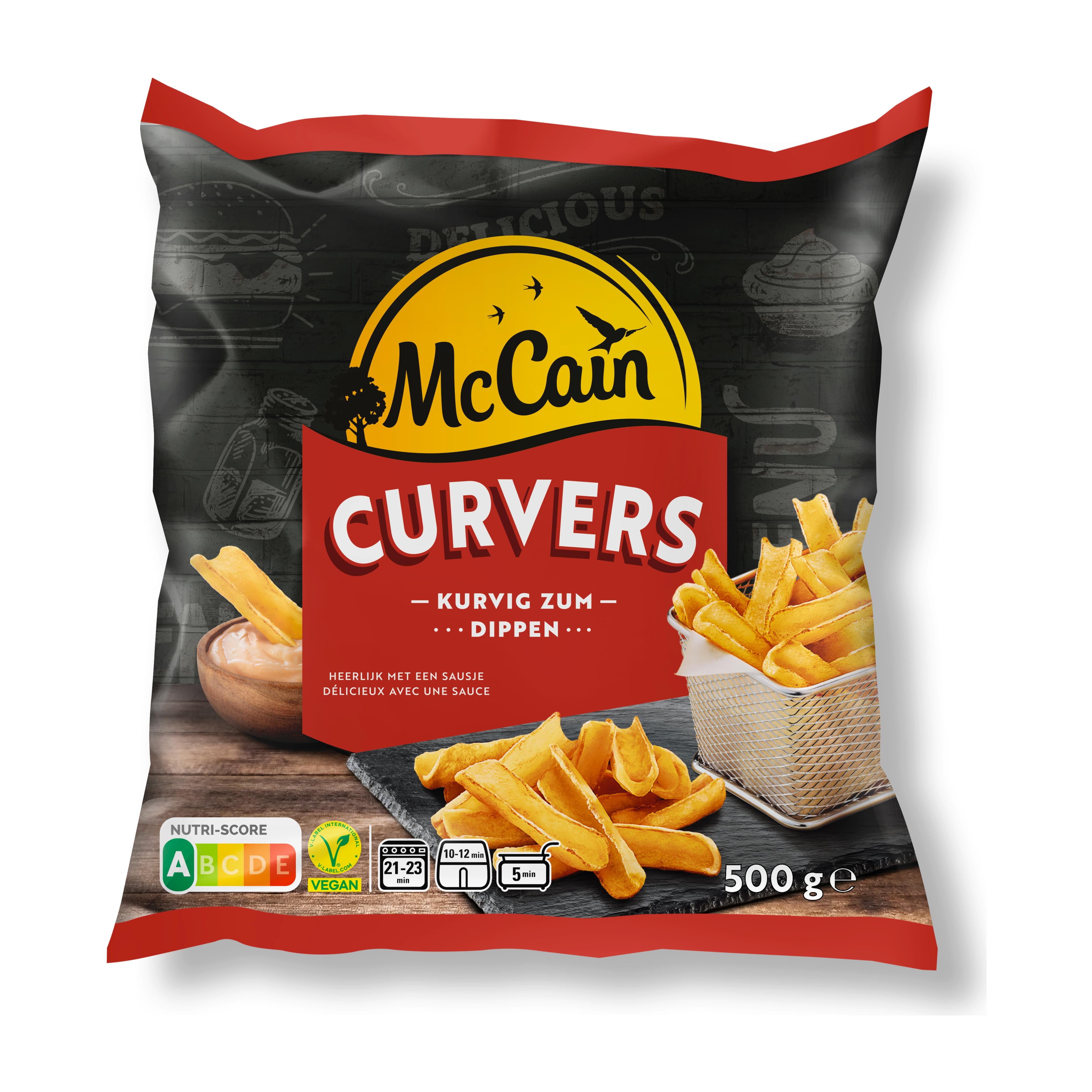 McCain Pommes Frites Curves