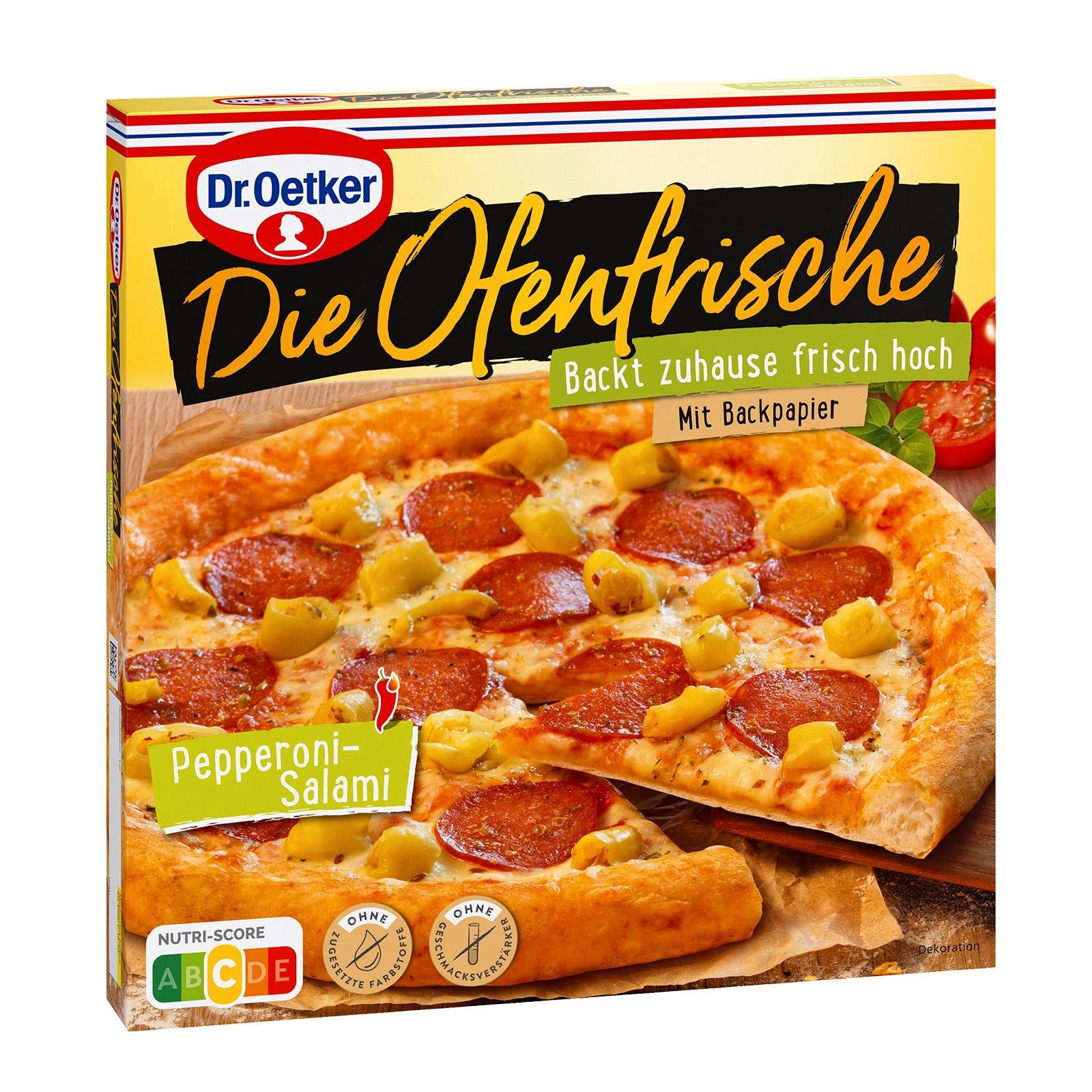 Dr. Oetker Ofenfrische Pepperoni-Salami