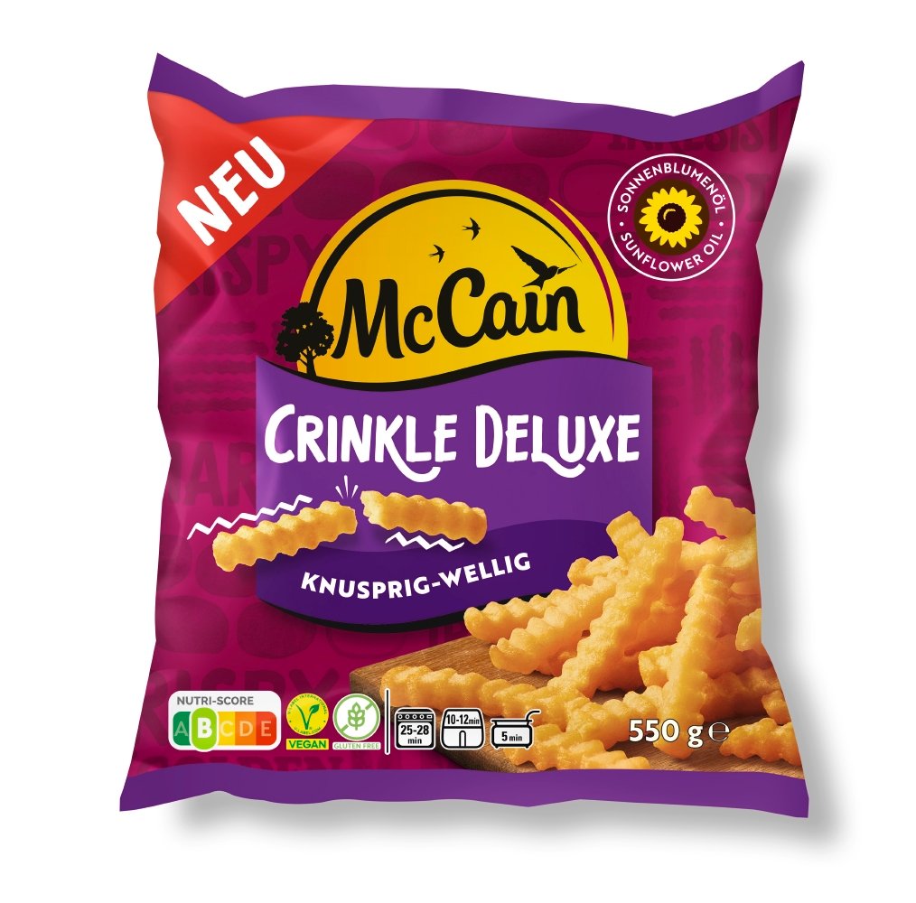 McCain Crinkle Deluxe