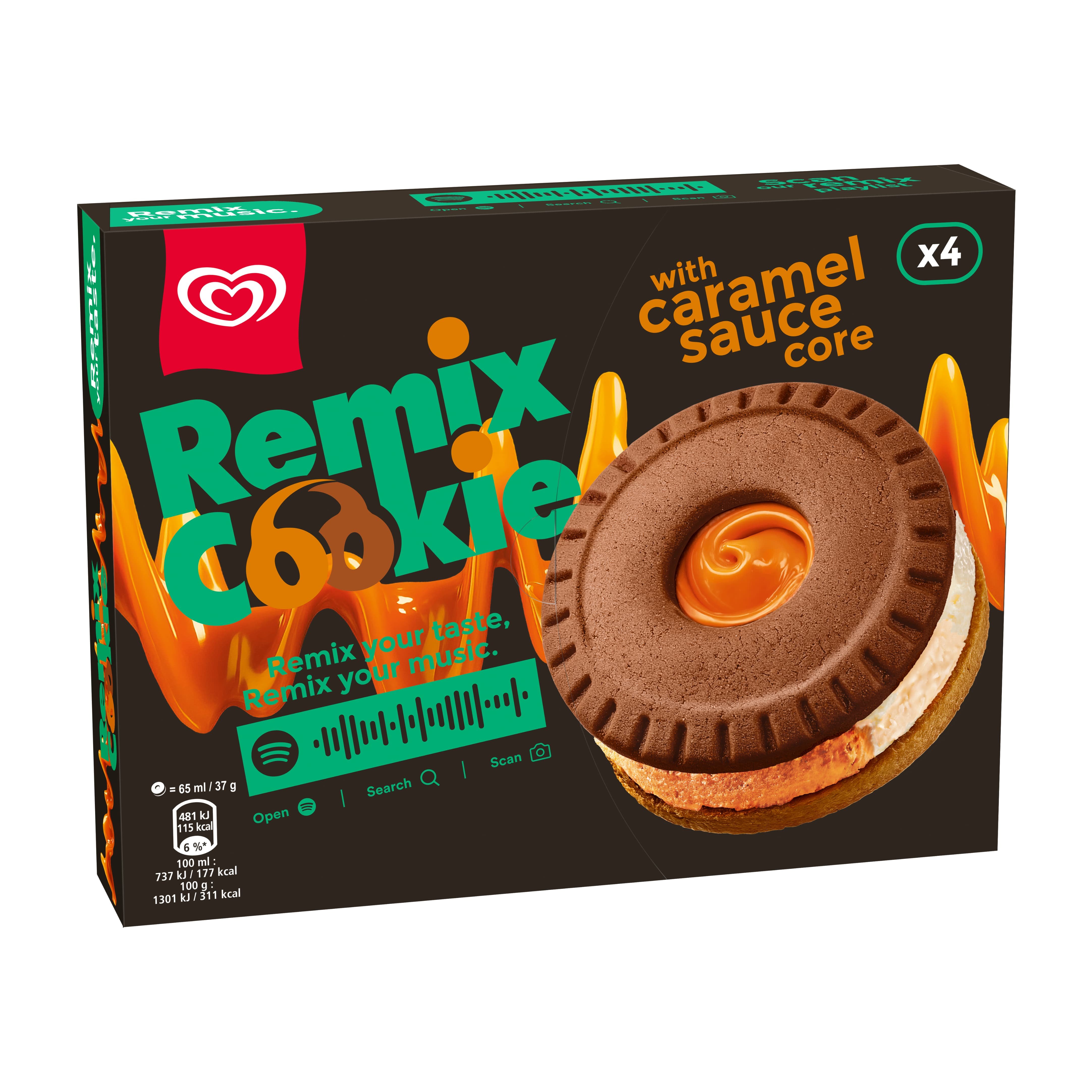 Eskimo Remix Cookie Eis