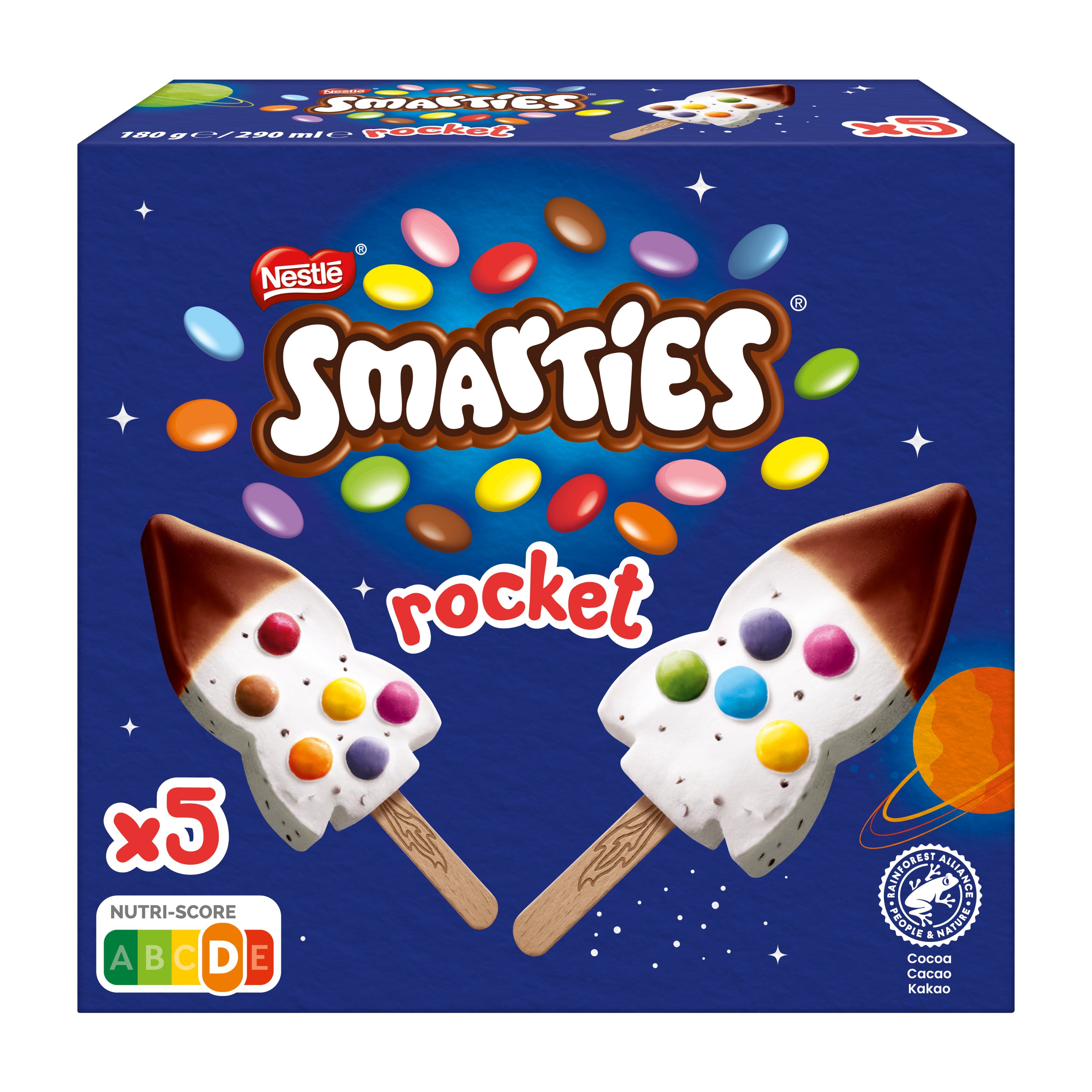 Smarties Rocket Eis