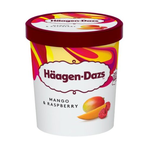 Häagen-Dazs Mango & Raspberry Eis