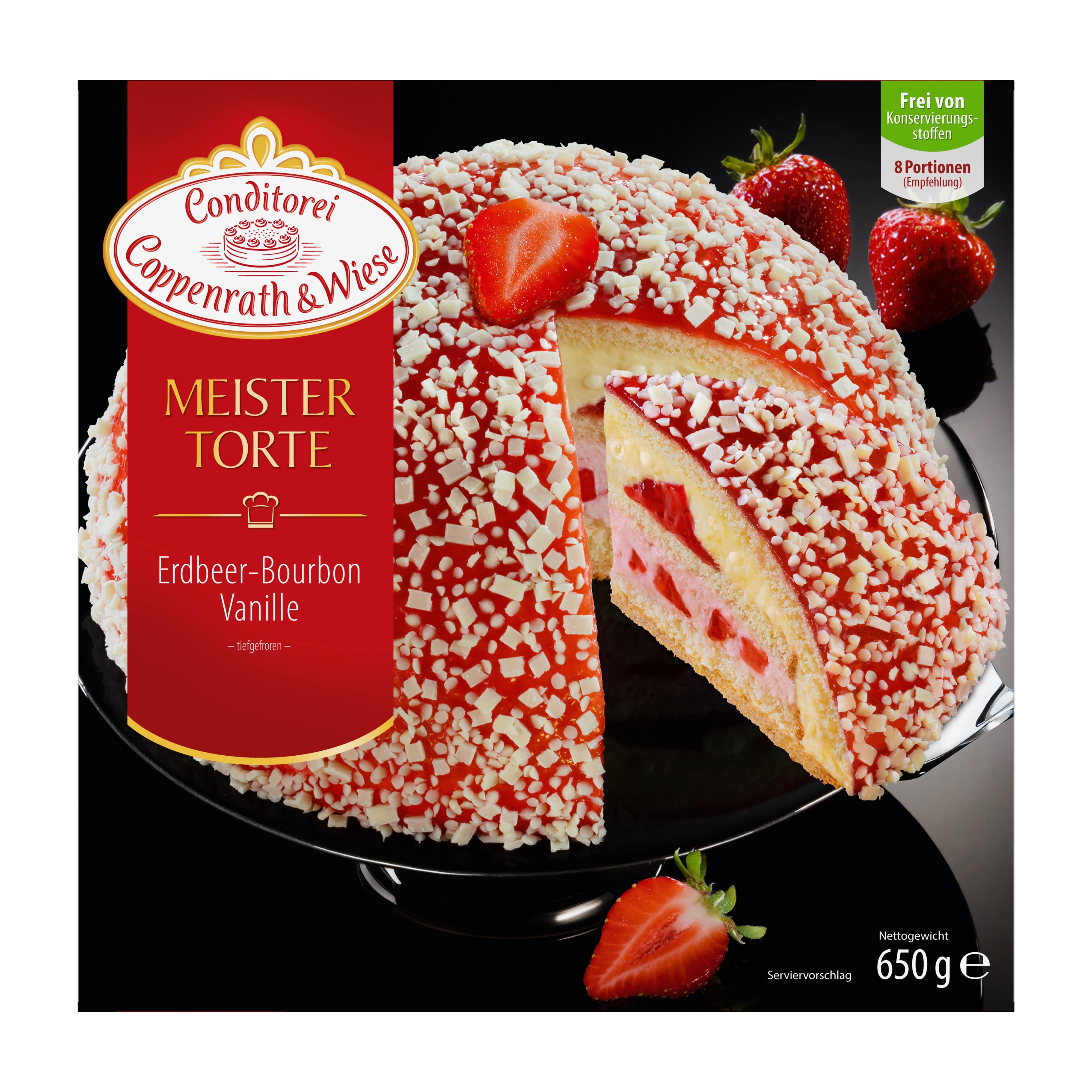 Coppenrath & Wiese Meistertorte Erdbeer-Bourbon-Vanille