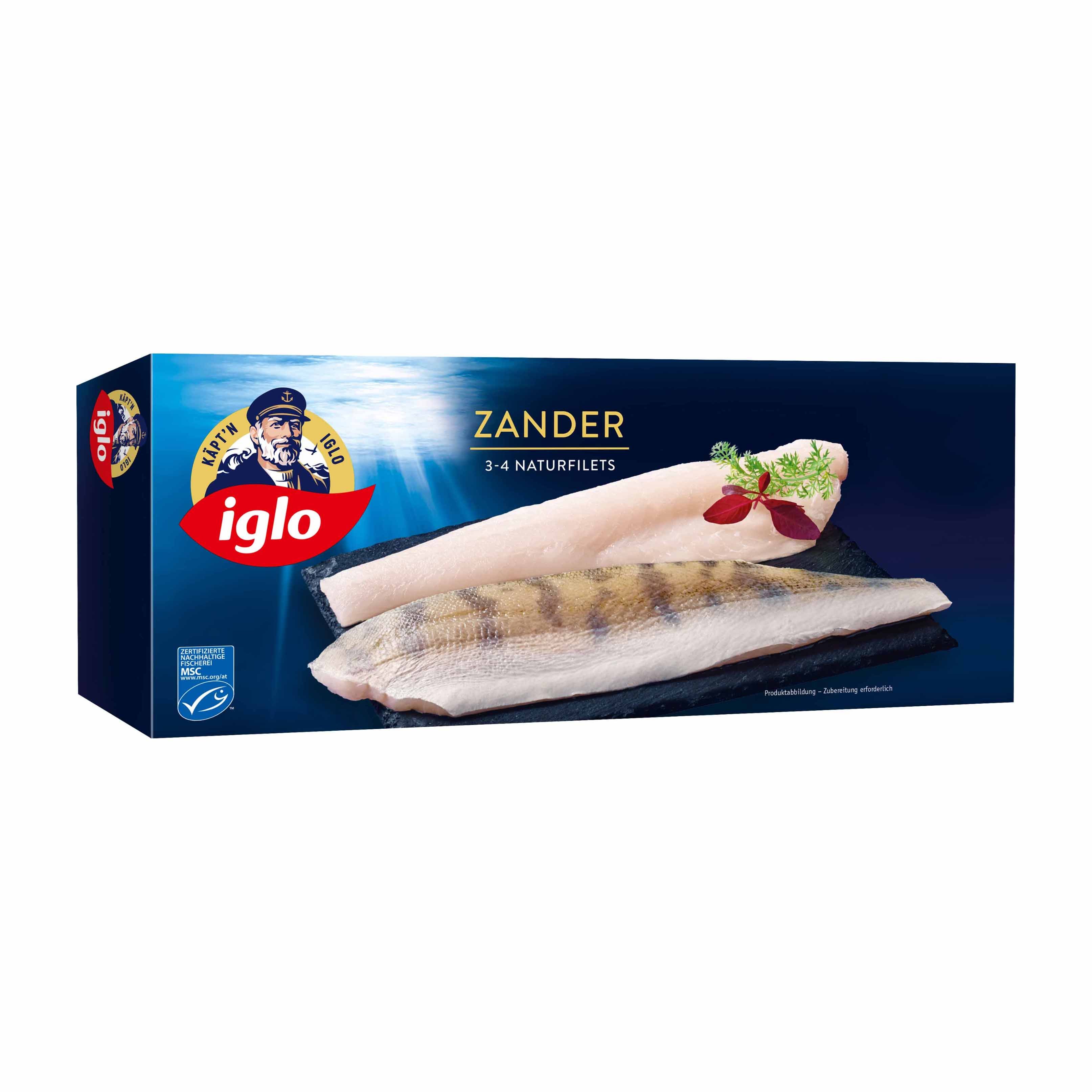 Iglo Zander Naturfilets