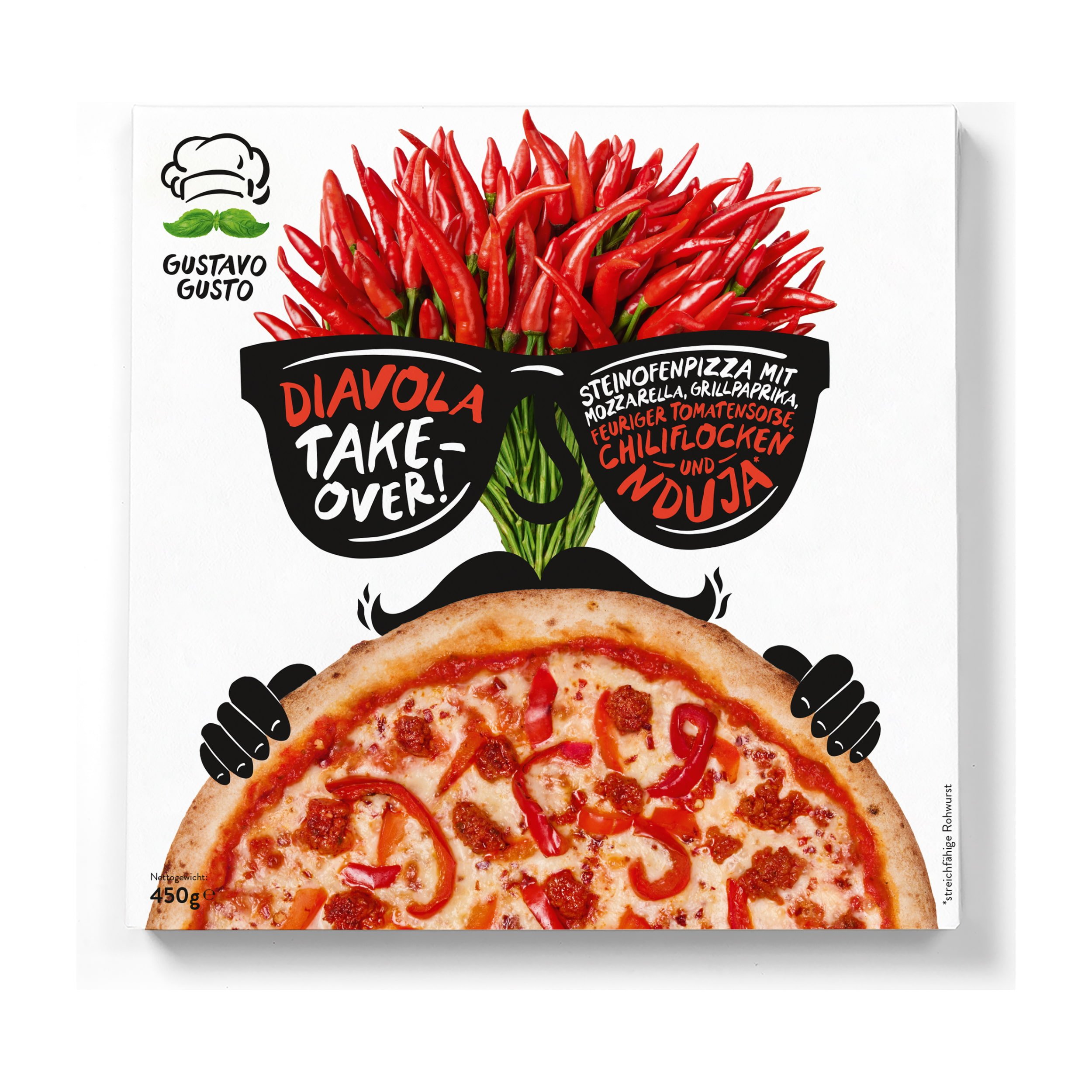 Gustavo Gusto Pizza Takeover Diavola