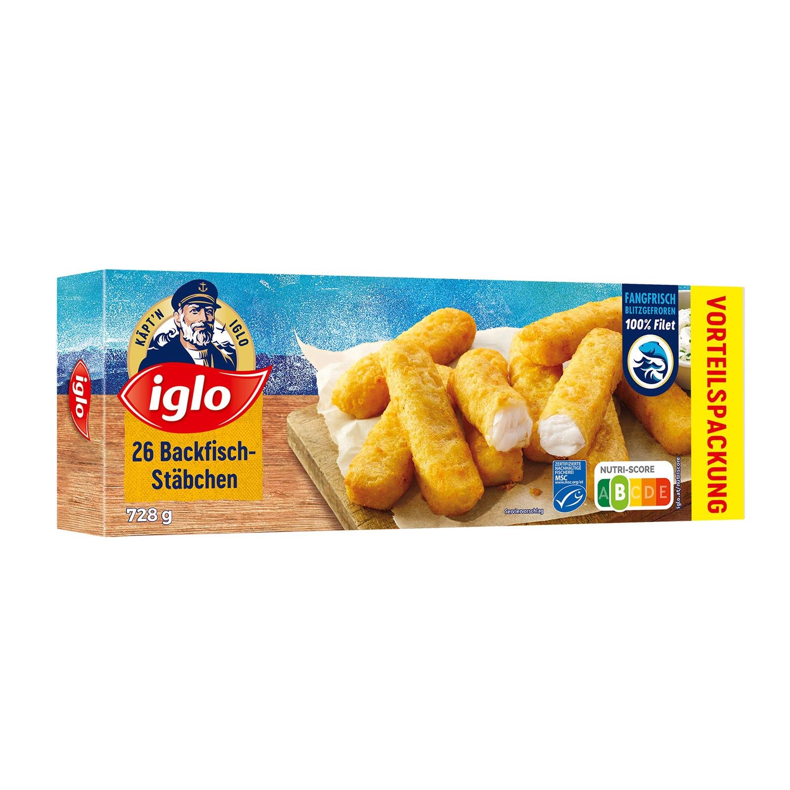 Iglo Backfisch-Stäbchen Vorteilspackung