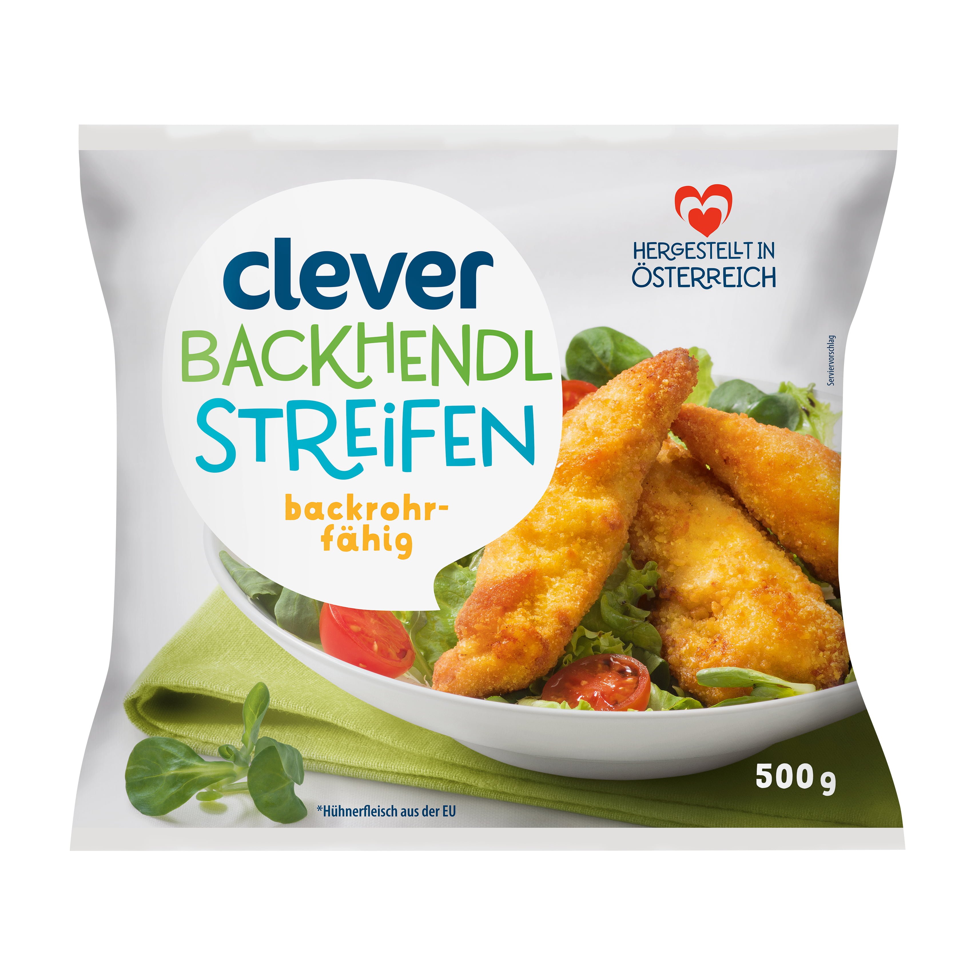 Clever Backhendlstreifen
