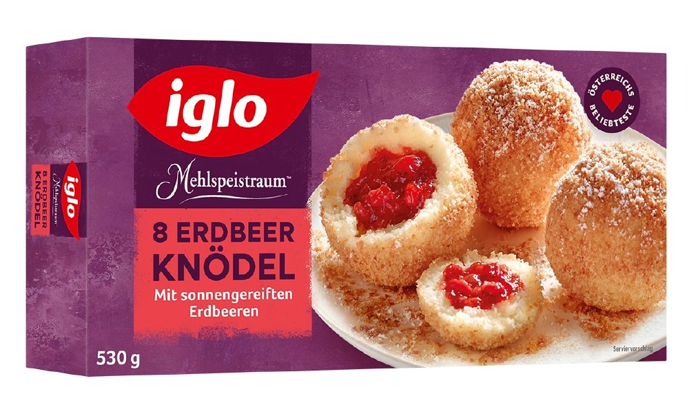 Iglo Erdbeerknödel