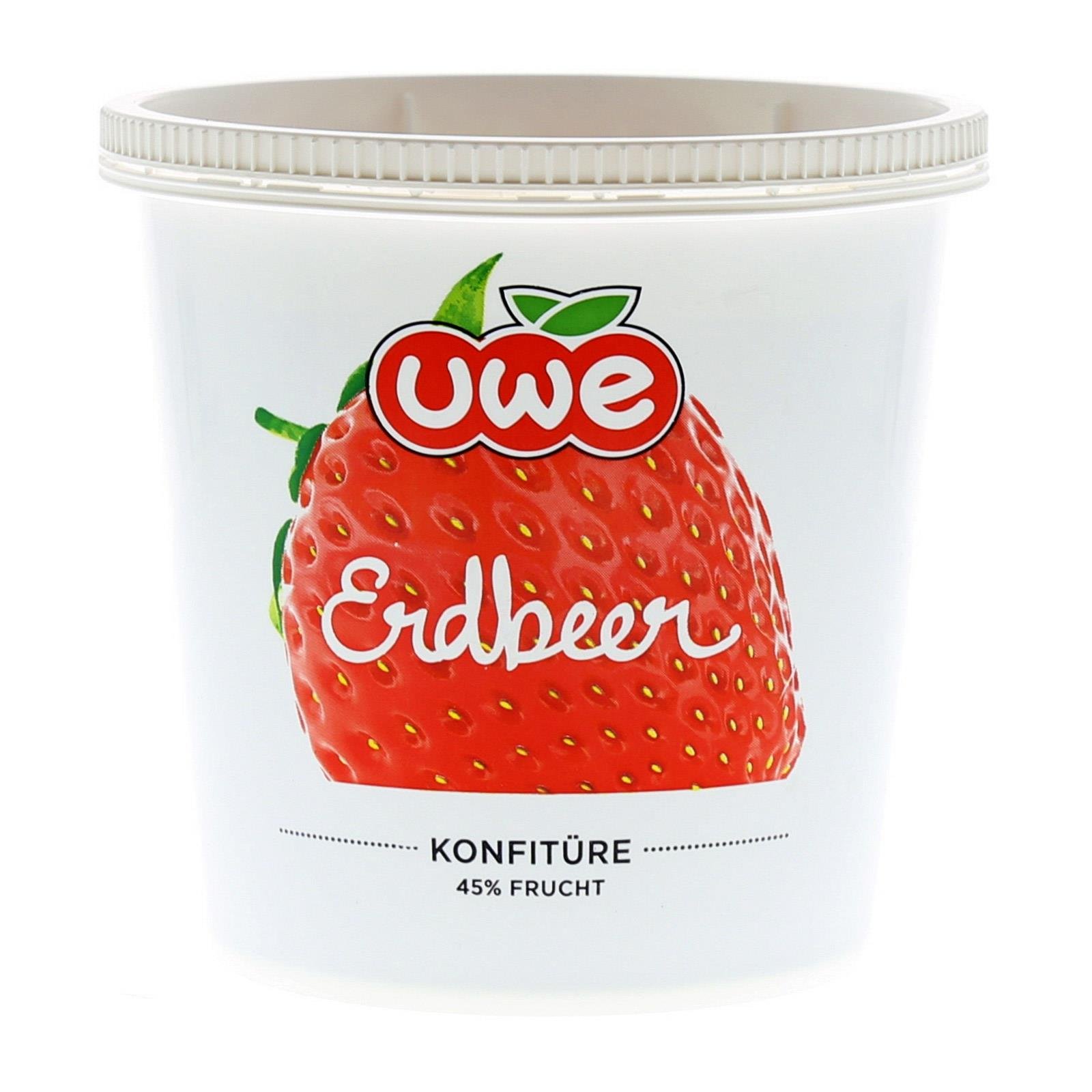 Uwe Erdbeerkonfitüre