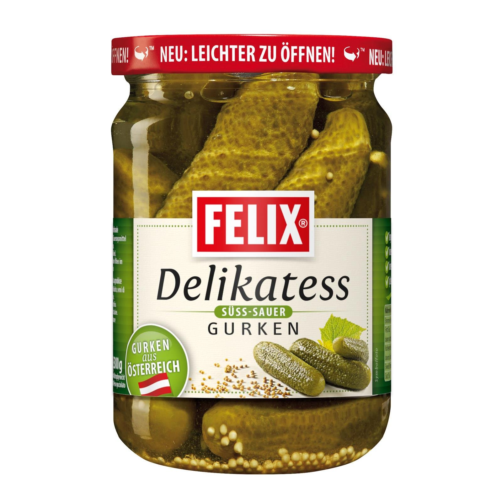 Felix Delikatessgurken süß-sauer