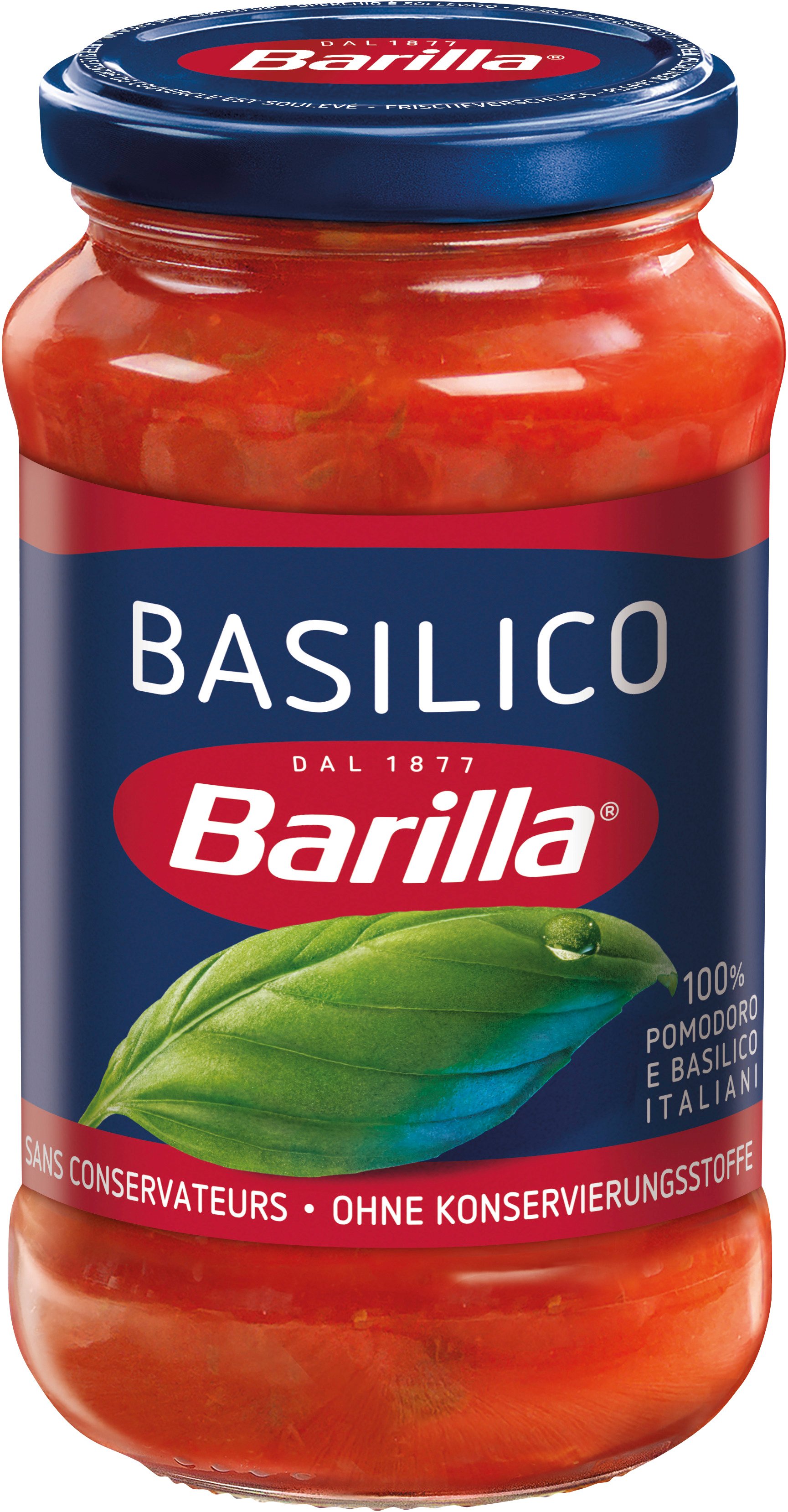 Barilla Sugo mit Basilikum