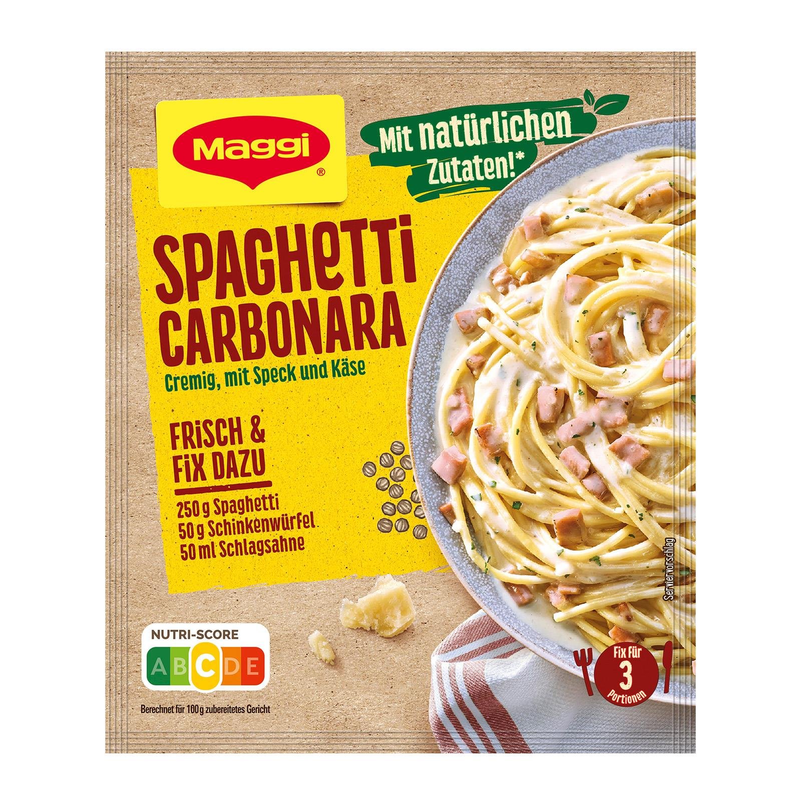 MAGGI Fix für Spaghetti Carbonara
