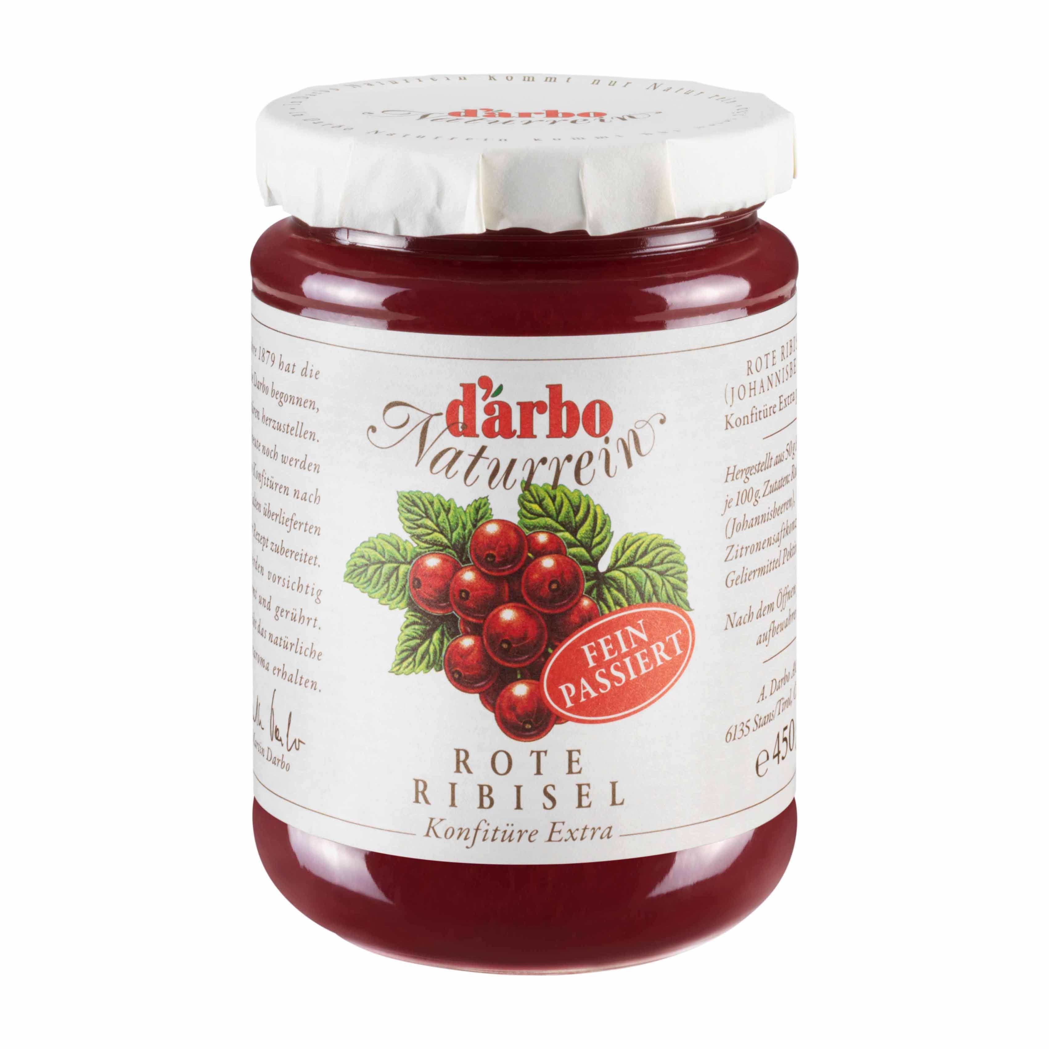 Darbo Rote Ribisel Konfitüre