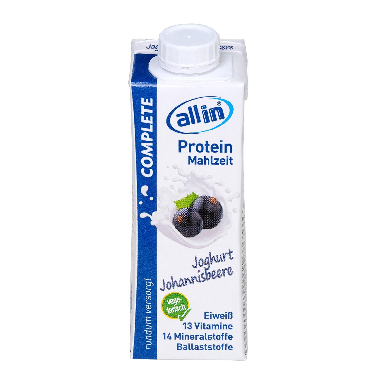 Allin Complete Protein Joghurt Johannisbeere
