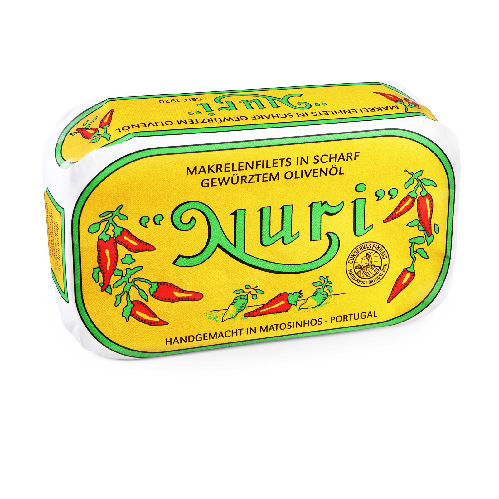 Nuri Makrelenfilets in scharf gewürztem Olivenöl