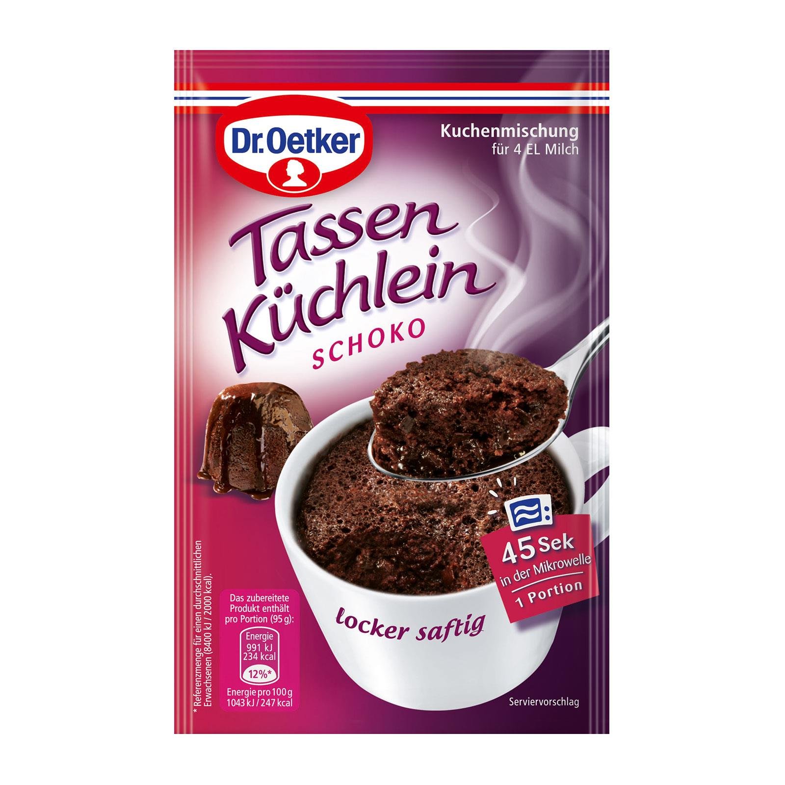 Dr. Oetker Tassenküchlein Schoko