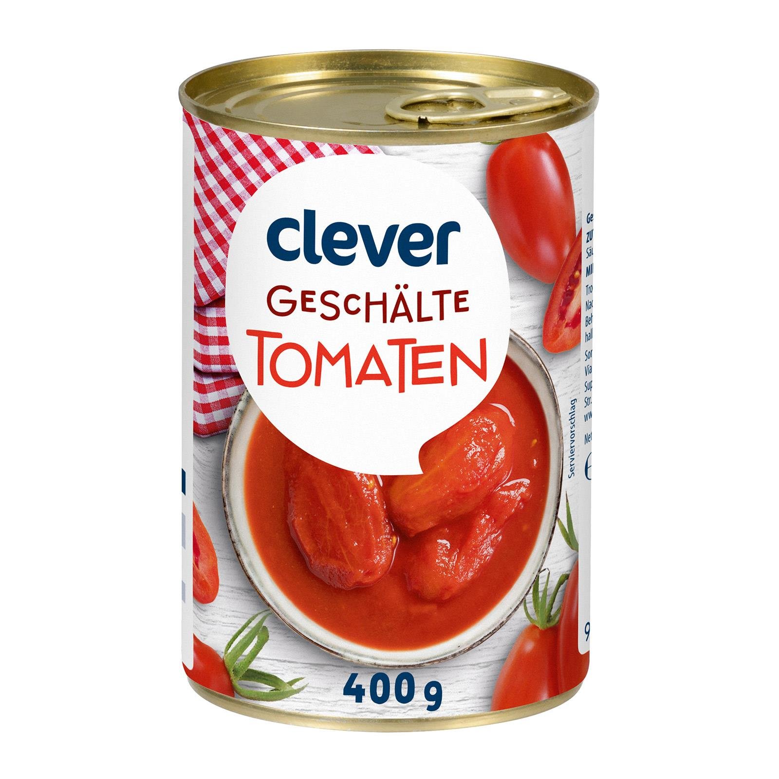 Clever Geschälte Tomaten