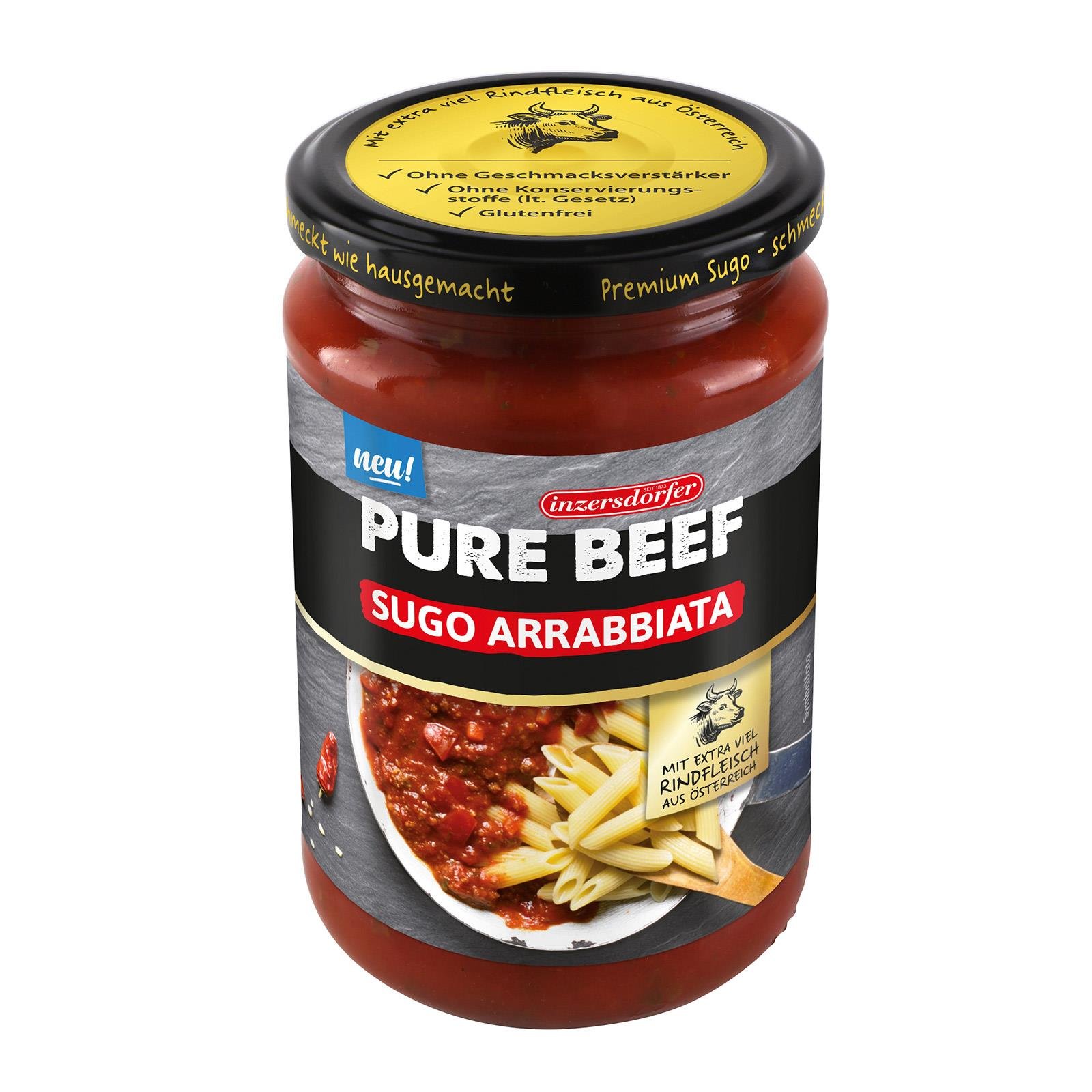 Inzersdorfer Pure Beef Sugo Arrabbiata