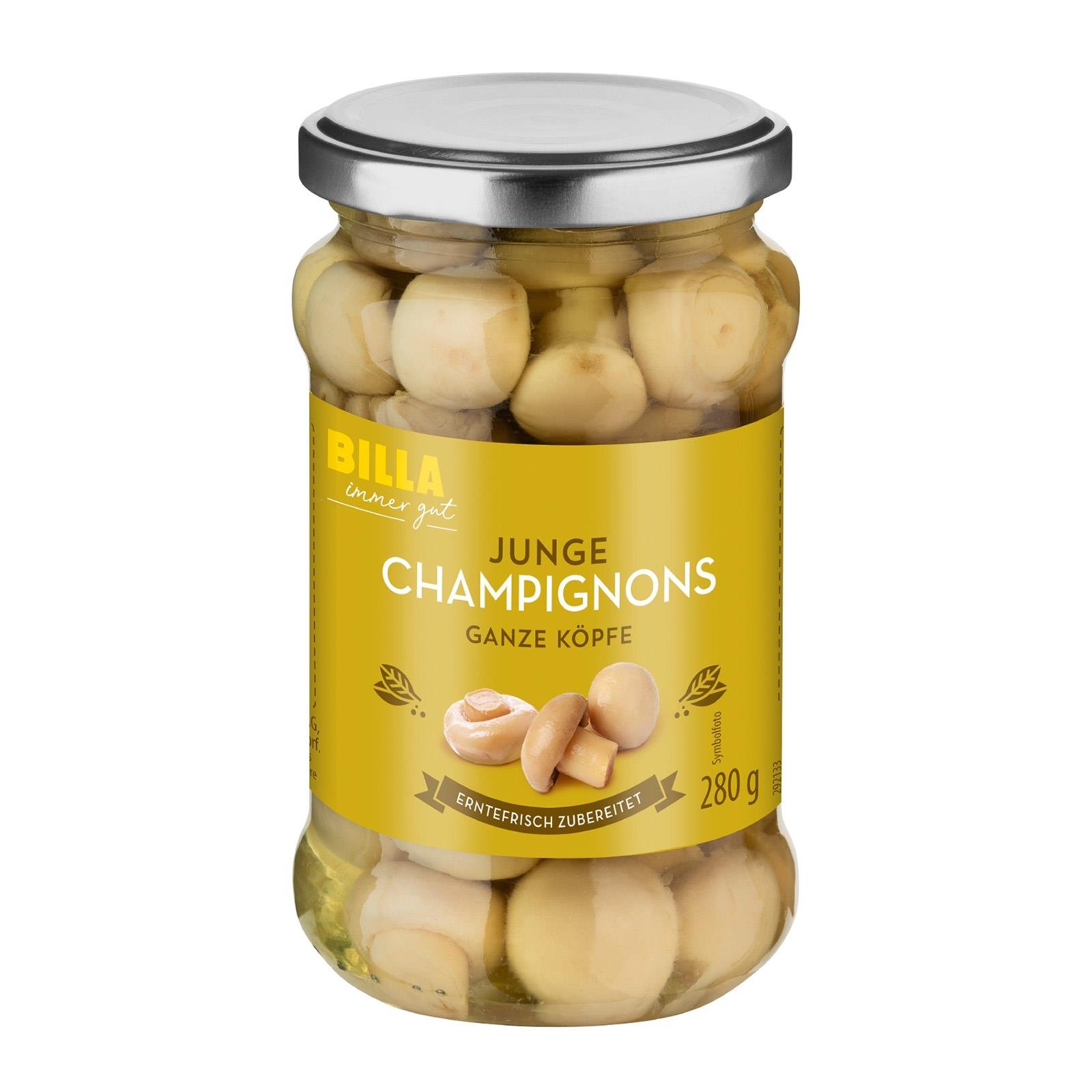 BILLA Champignons ganze Köpfe