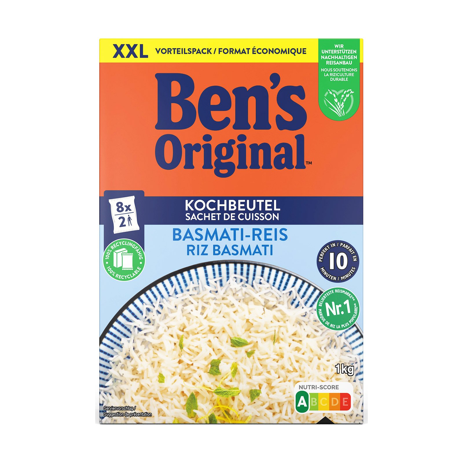 Ben's Original Basmati-Reis Kochbeutel