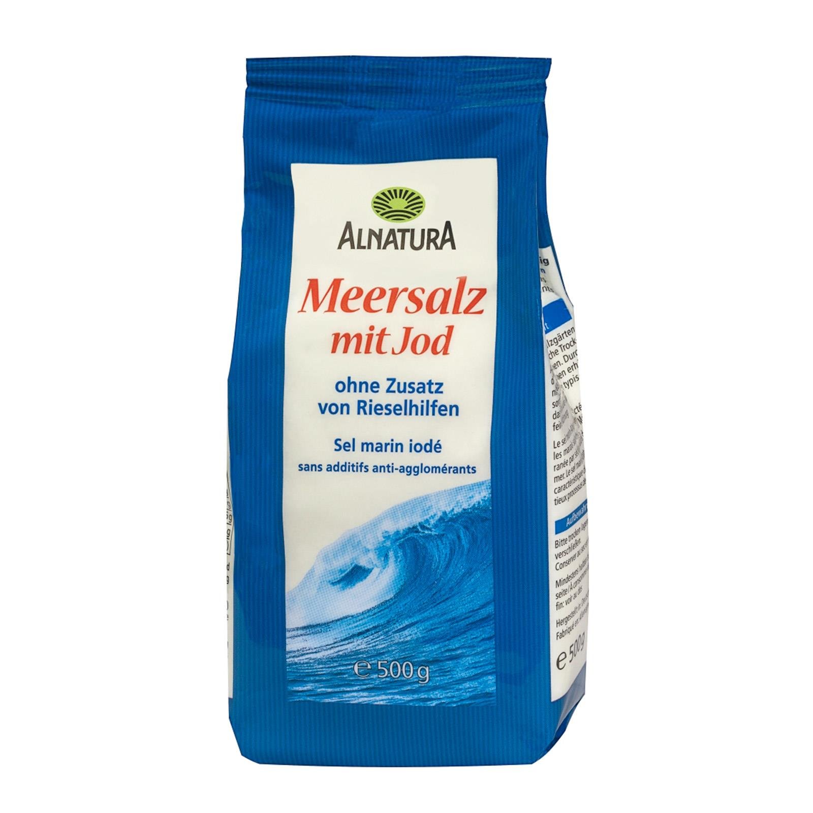 Alnatura Meersalz mit Jod
