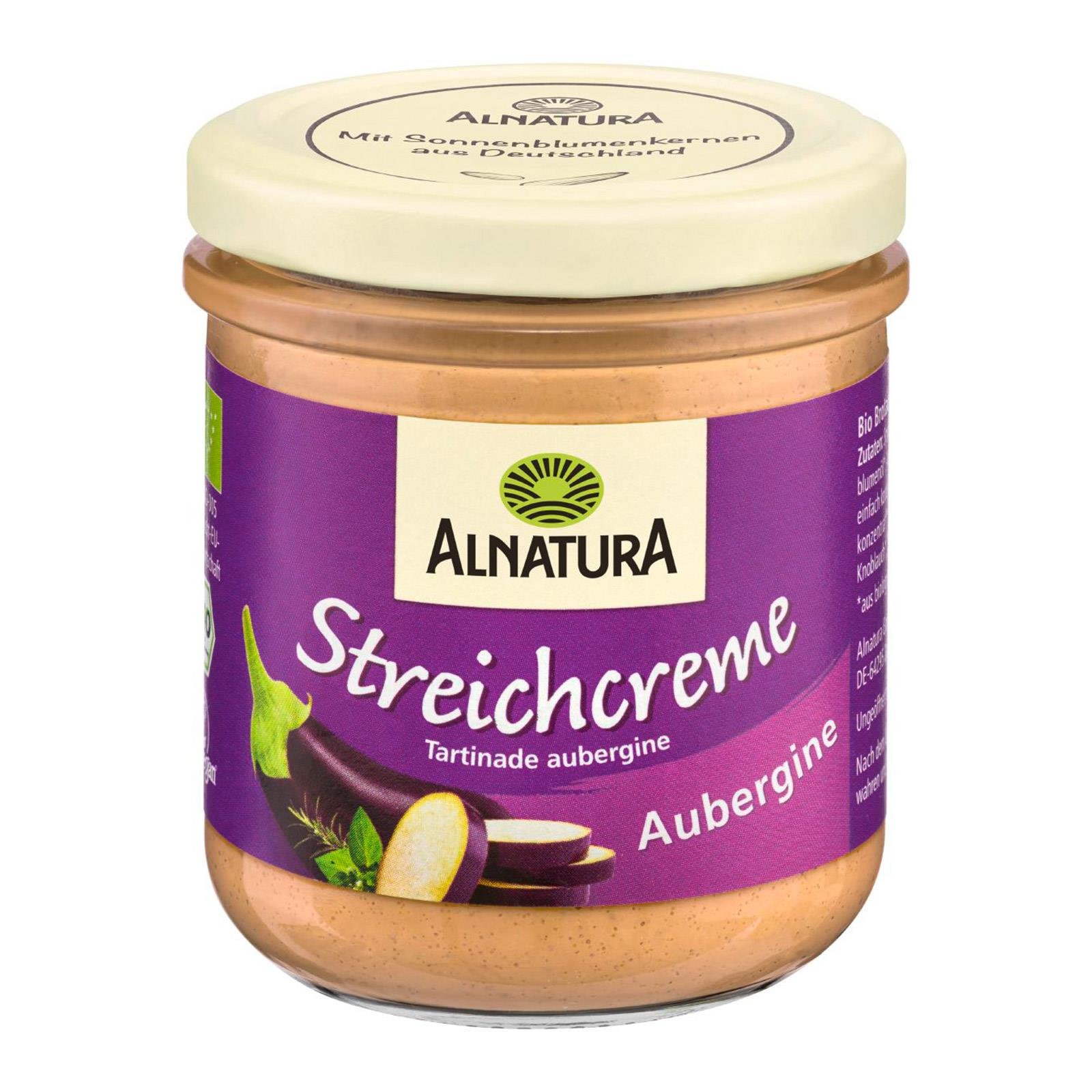 Alnatura Streichcreme Aubergine