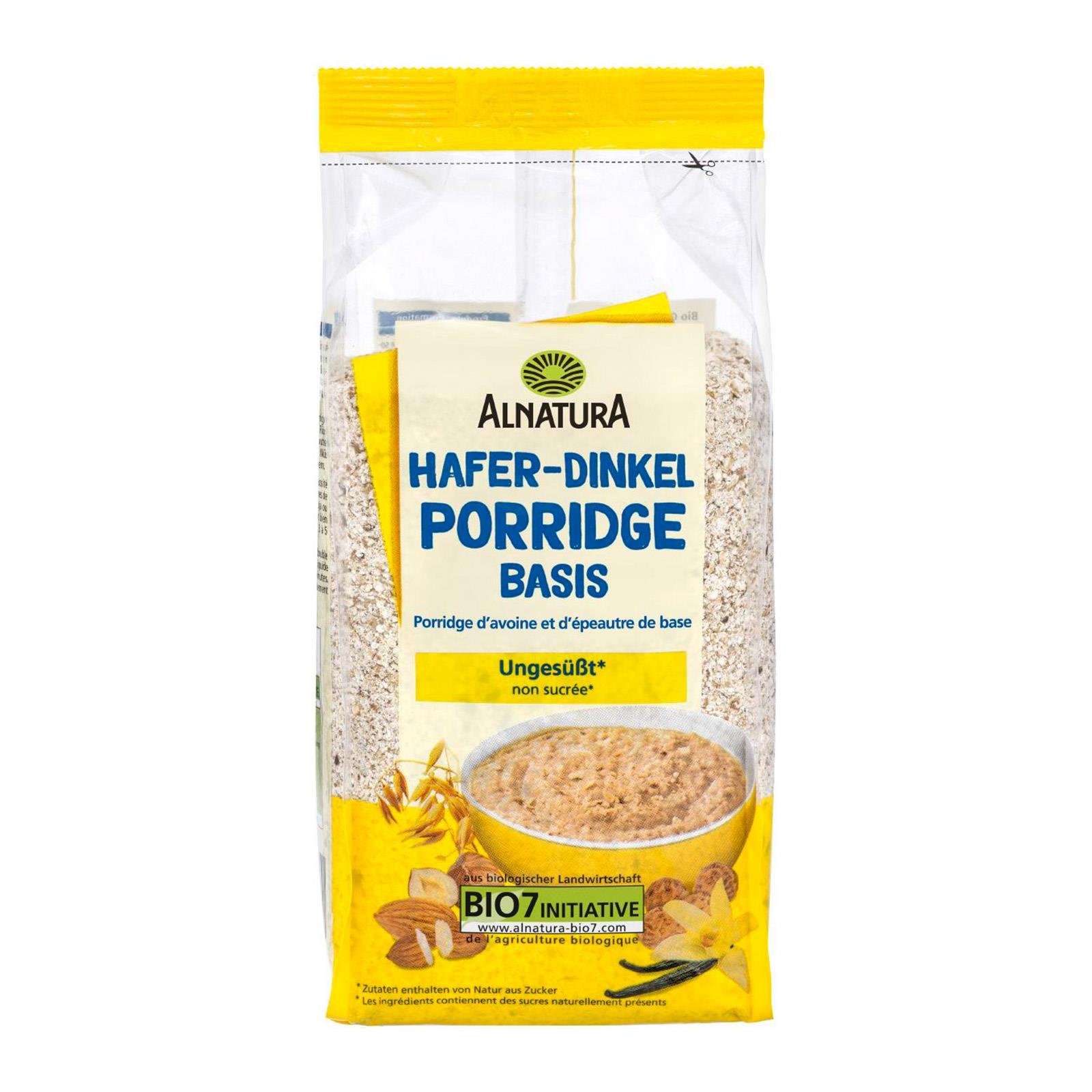 Alnatura Hafer-Dinkel Porridge Basis