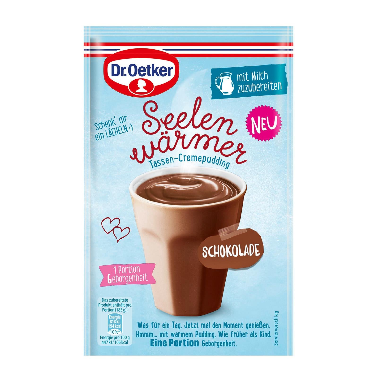 Dr. Oetker Seelenwärmer Schokolade