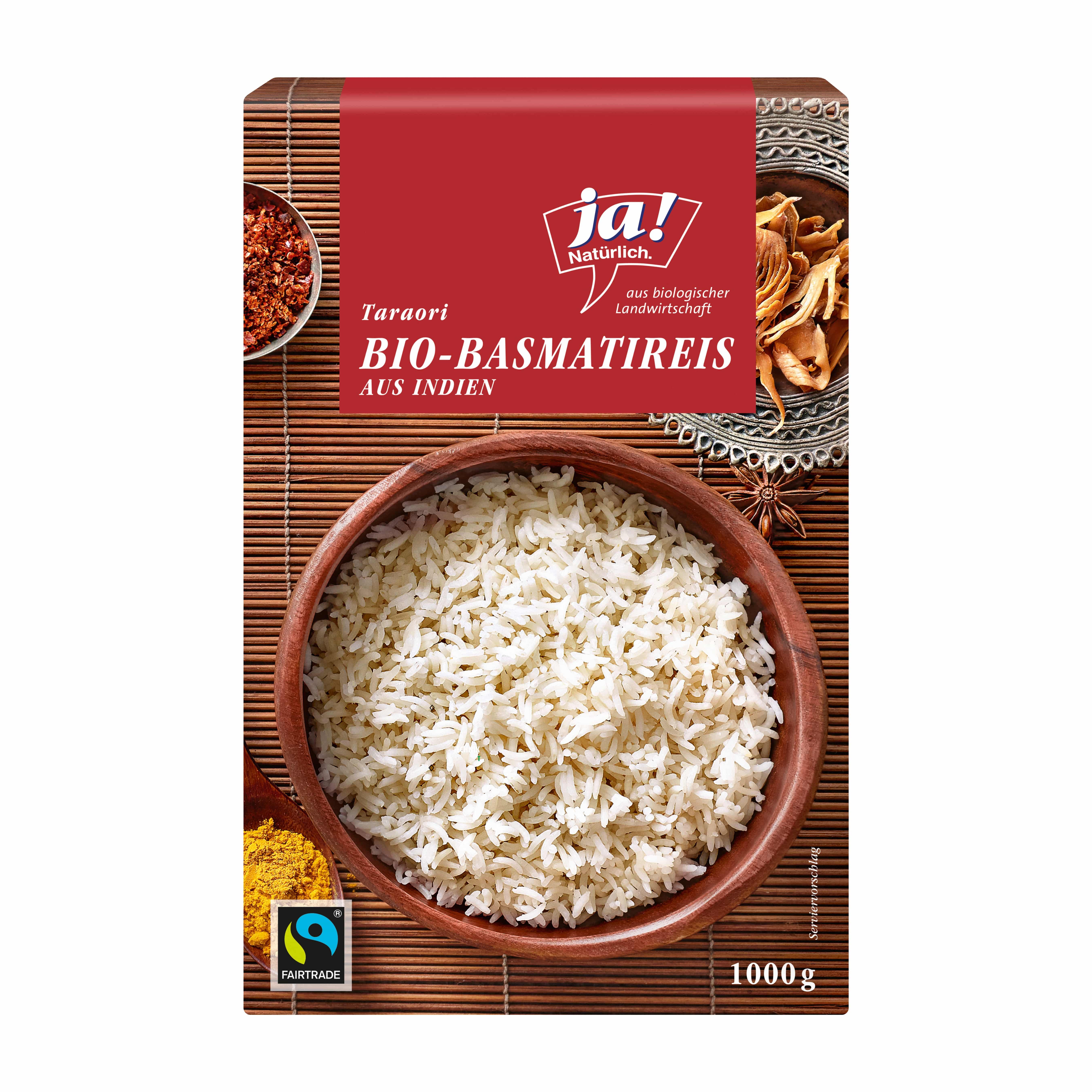 Ja! Natürlich Fairtrade Basmatireis