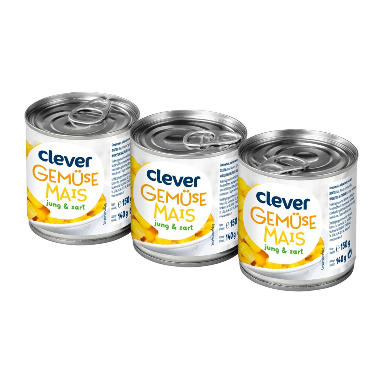 Clever Gemüsemais 3er Pack