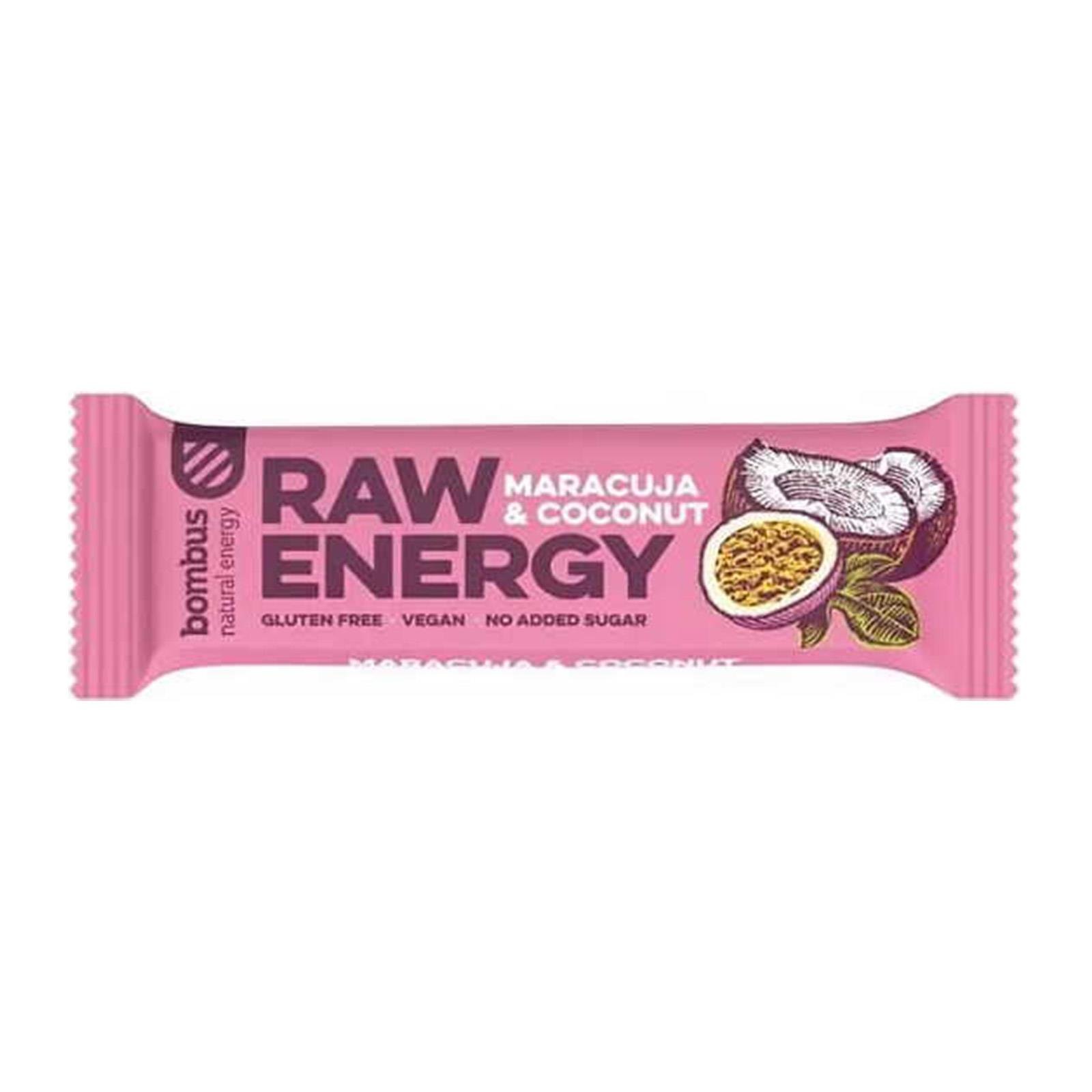 Bombus Energy Riegel Maracuja Coconut