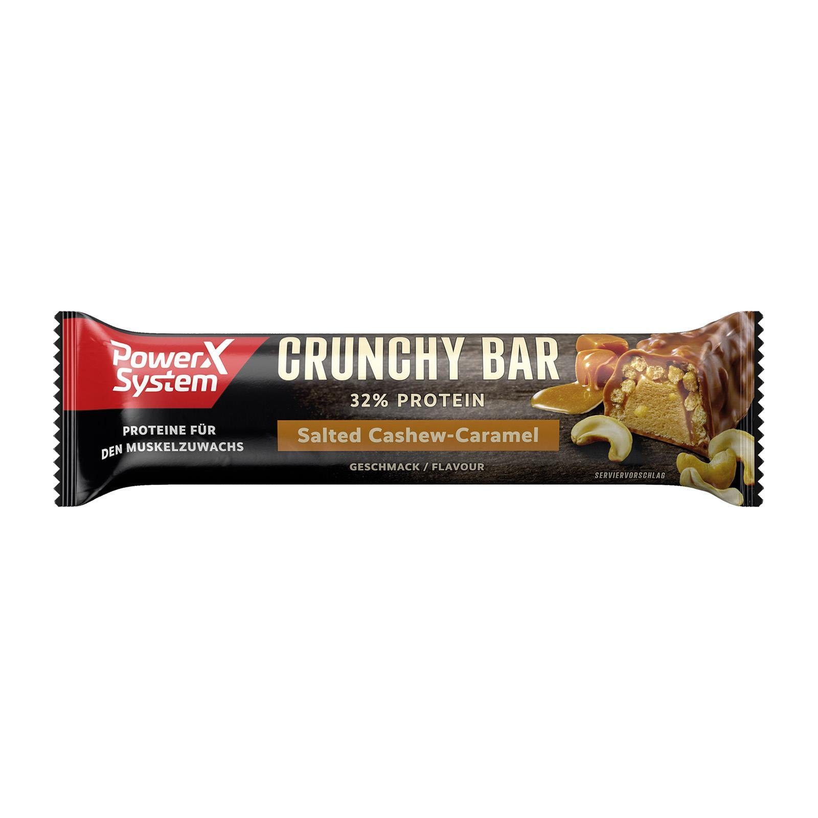 Power System Salted Cashew Karamellriegel