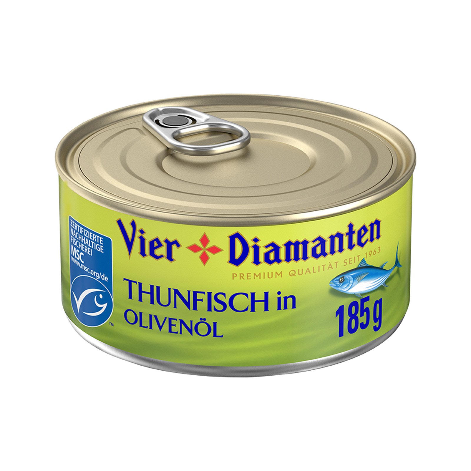 Vier Diamanten Thunfisch In Olivenöl