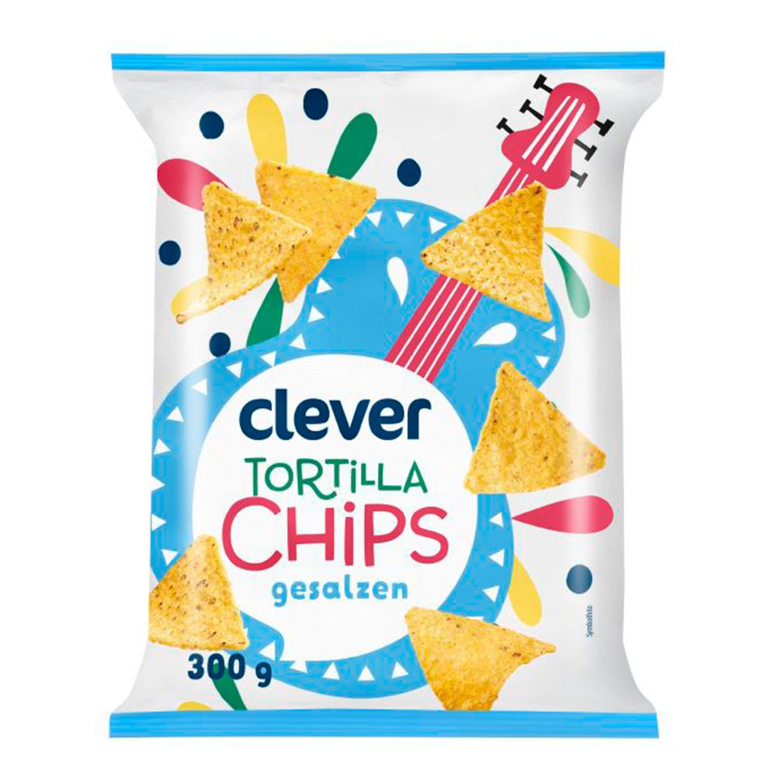 Clever Tortilla Chips Salz