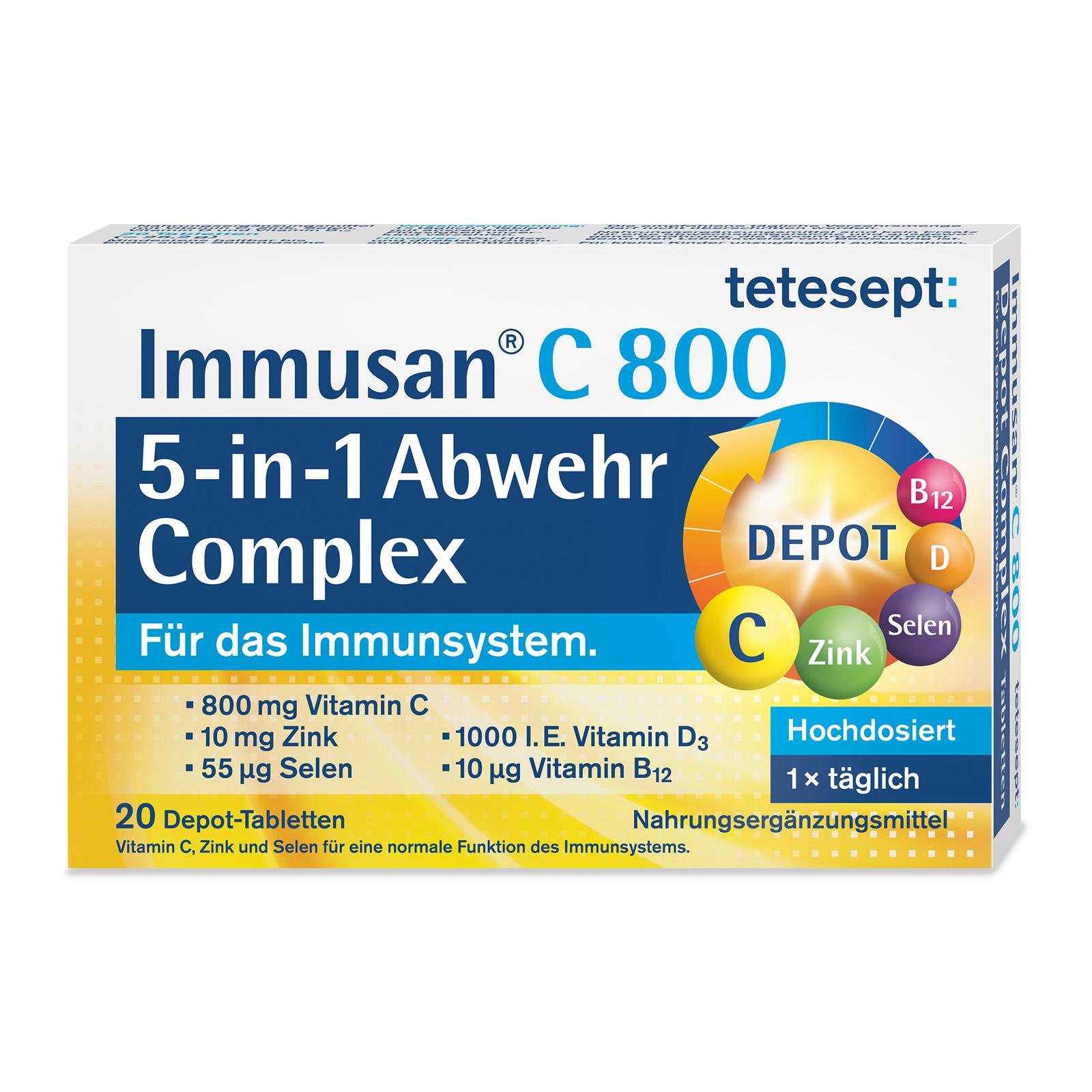 Tetesept Immusan C Immun Complex Depot