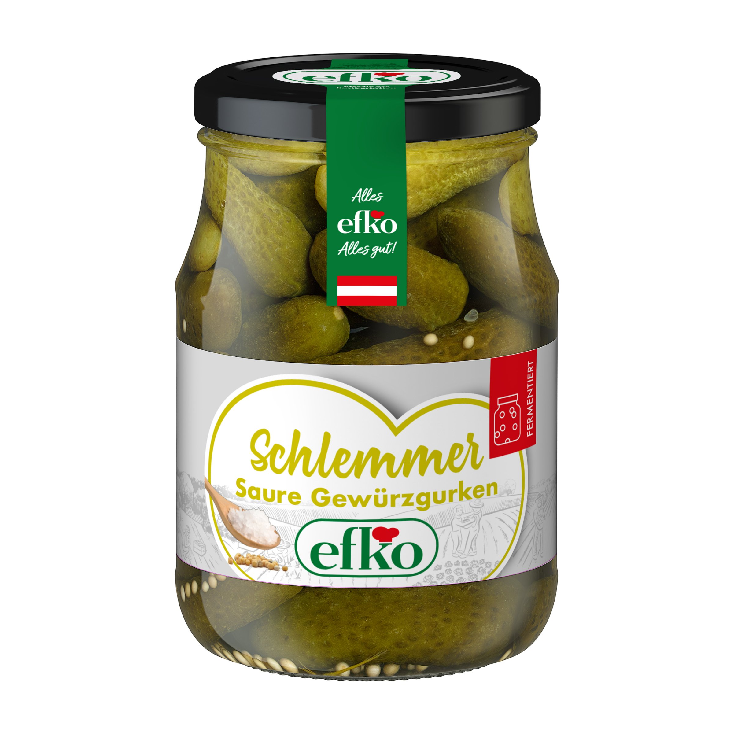 efko Schlemmergurken Saure Gewürzgurken